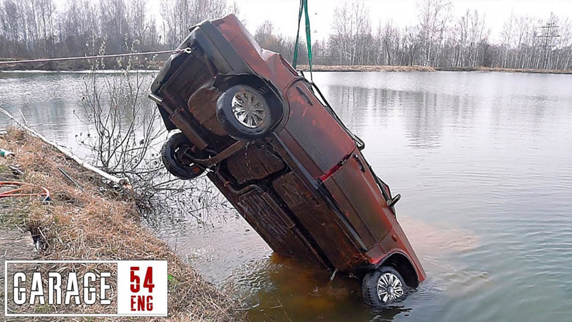 Starting a car after it spent SIX months underwater