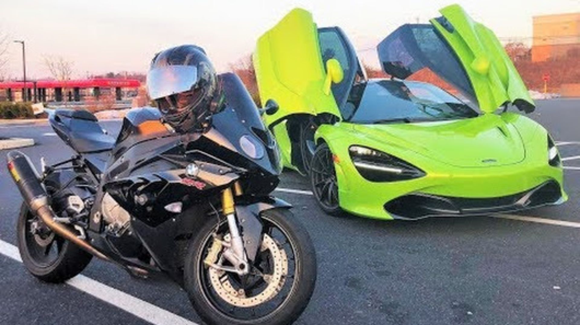 Tuned McLaren 720S vs BMW 1000RR