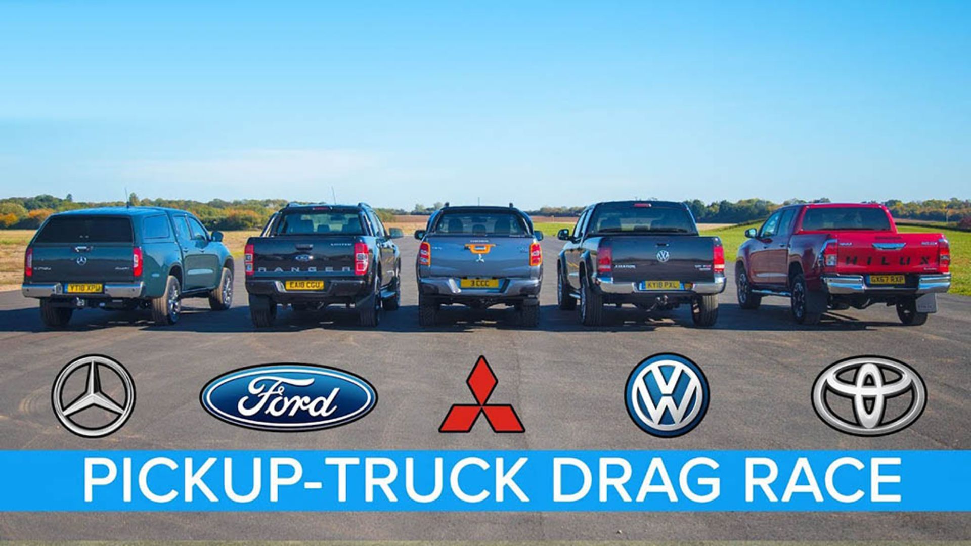 X-Class, Ranger, L200, Amarok, Hilux