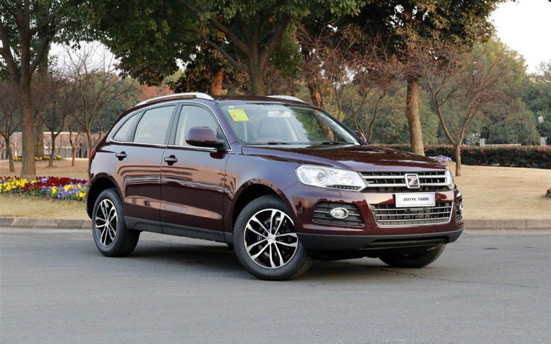 45 angle front Zotye T600 Royal 2018