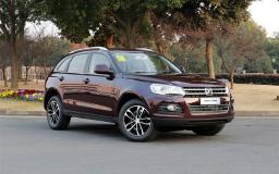 45 angle front Zotye T600 Royal 2018