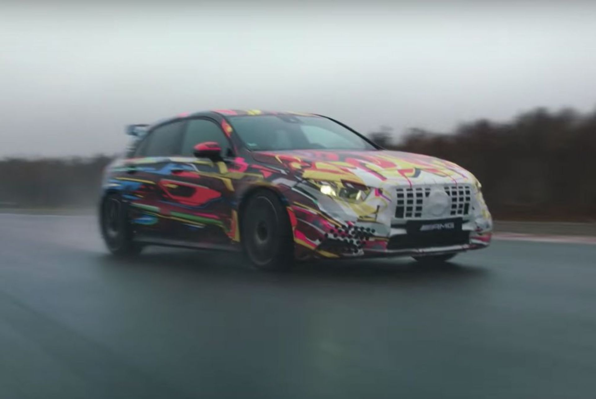 Mercedes-AMG A45 testing 1