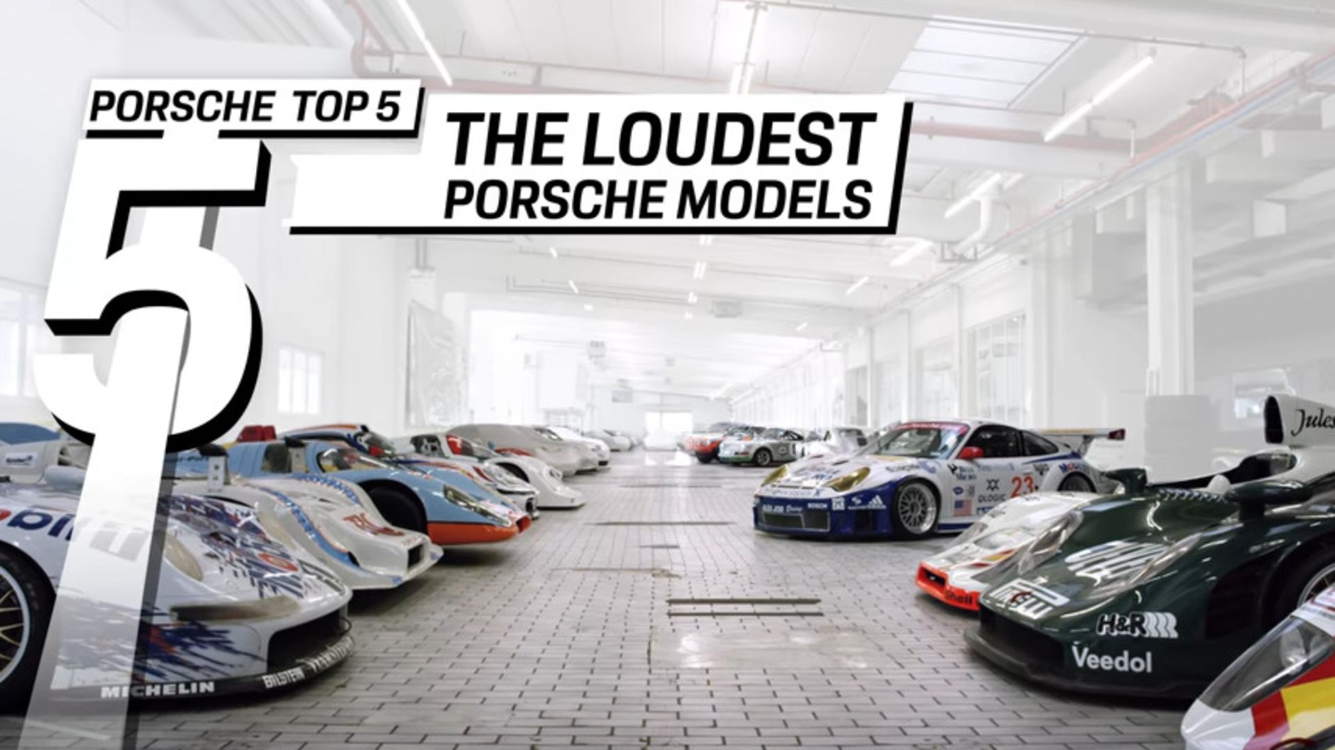 The loudest Porsche models 1