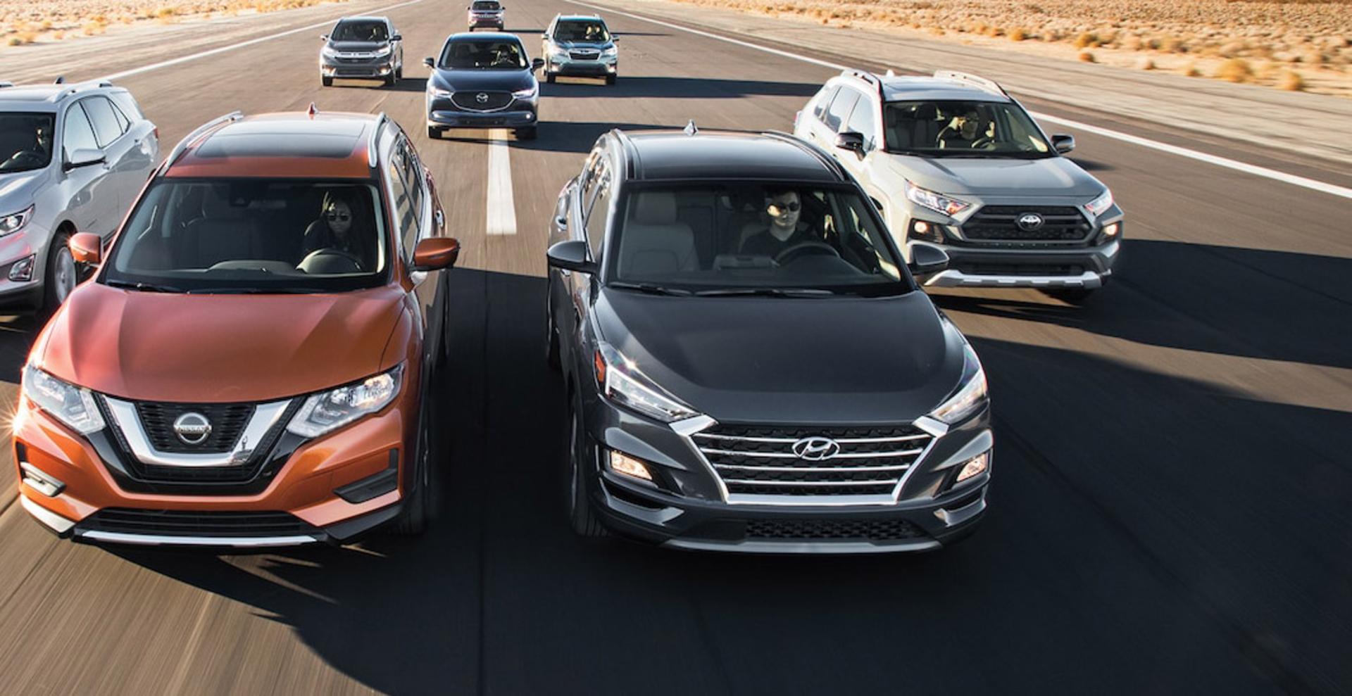 toyota-rav4-vs-honda-cr-v-vs-subaru-forester-vs-nissan-rogue-and-five-other-vuvs