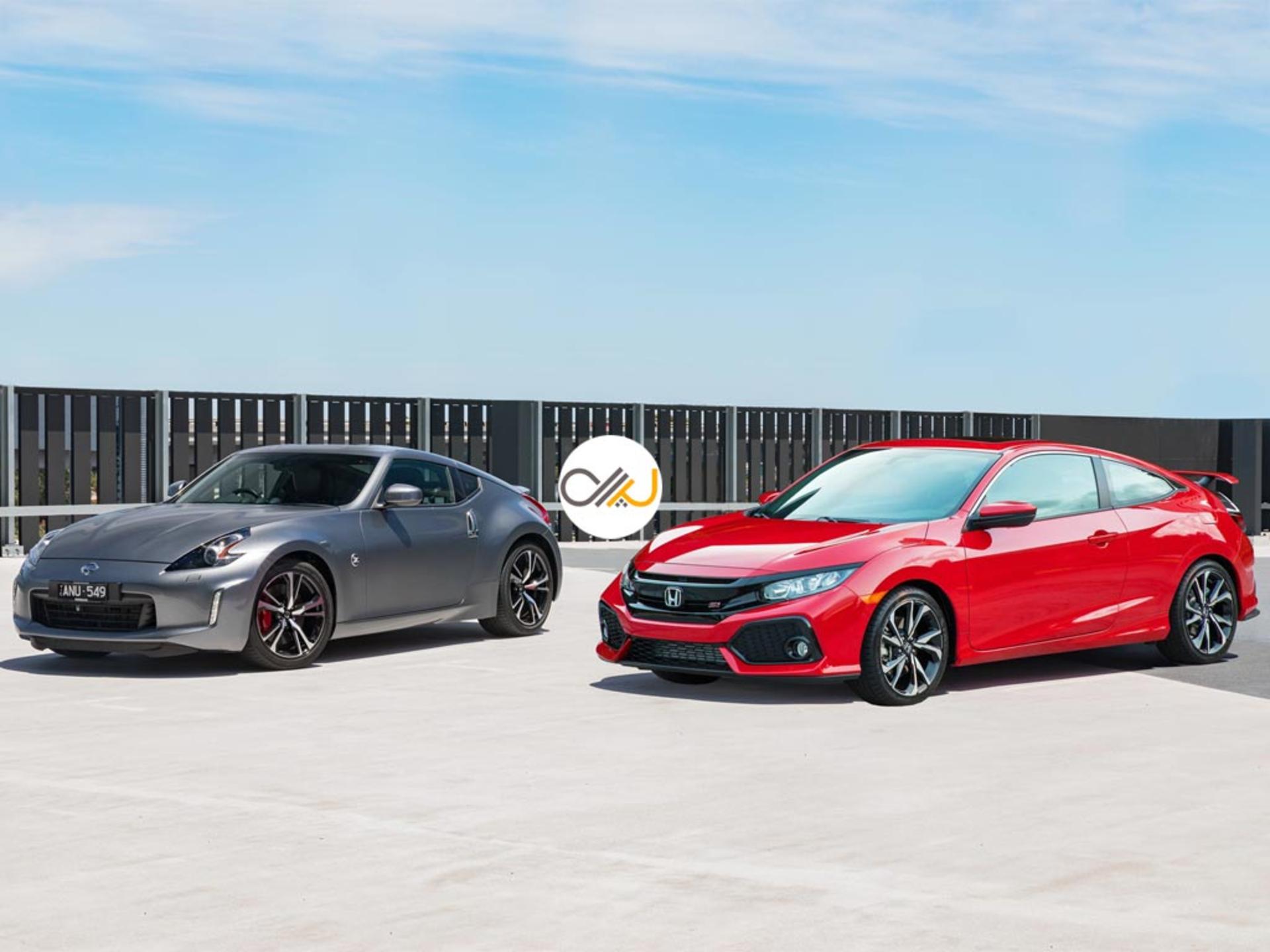 Nissan-370Z-VS-Honda-Civic-Coupe