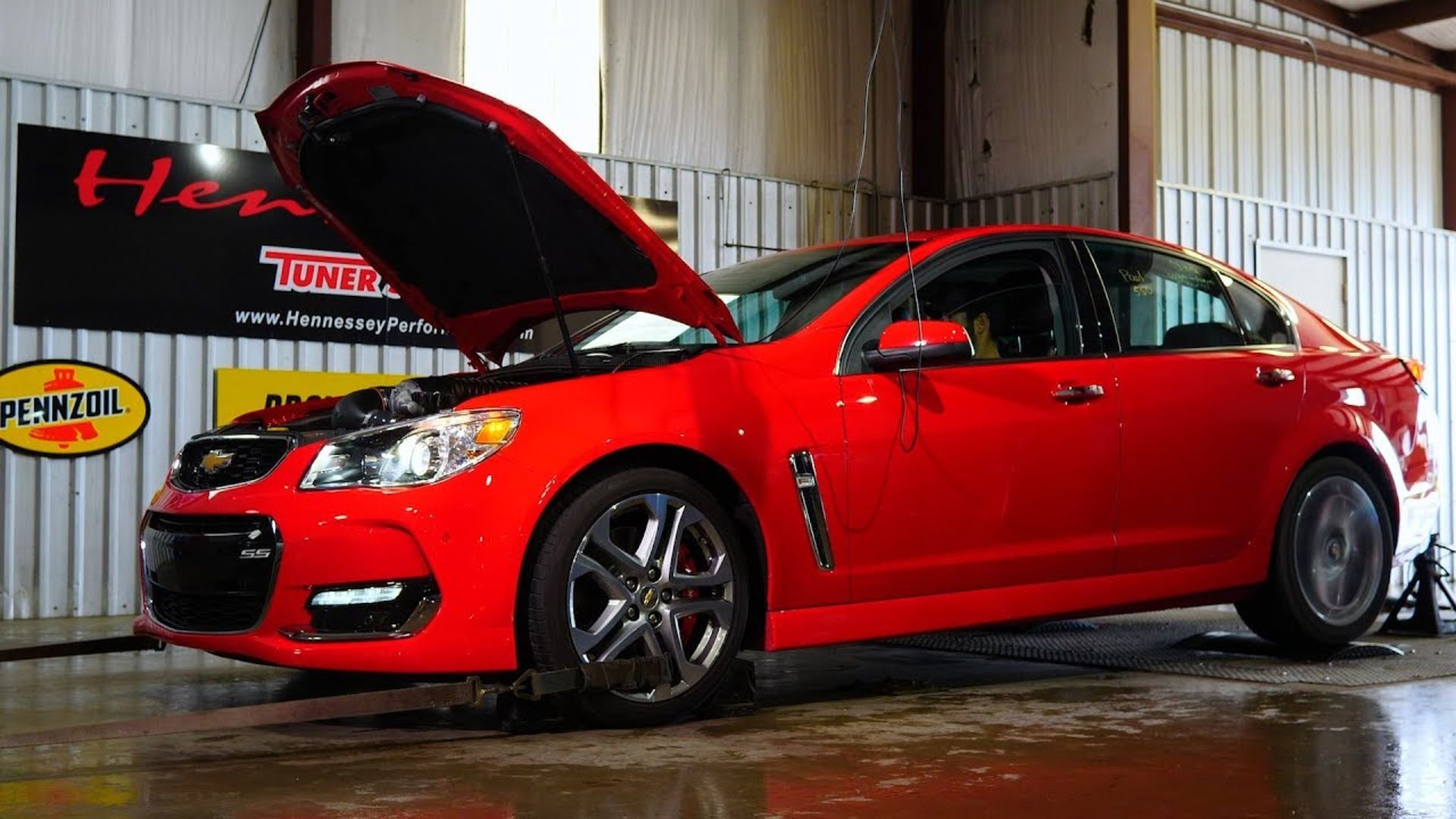 Hennessey Supercharged Chevrolet SS Chassis Dyno Testing