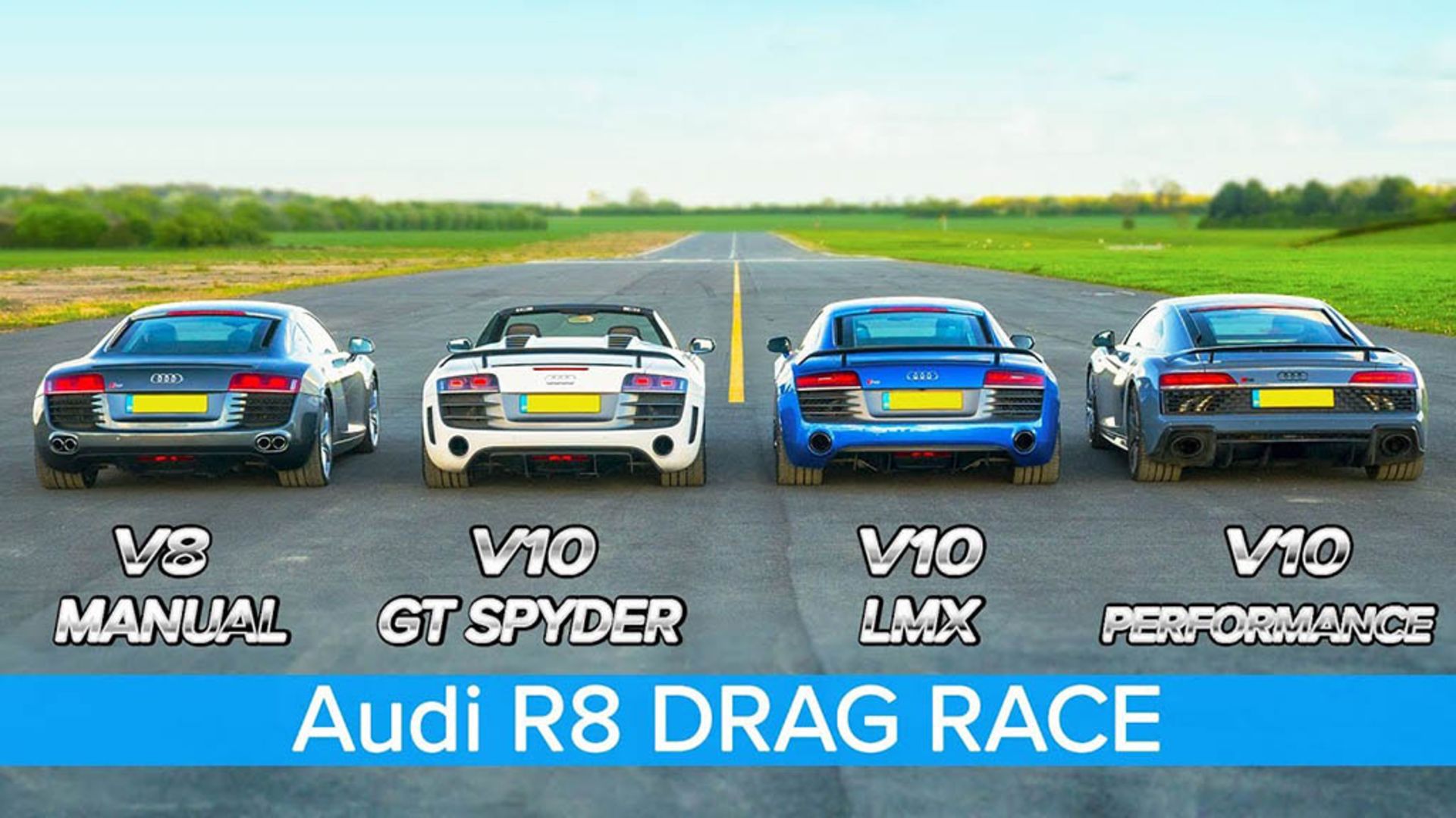 Audi R8 Generations
