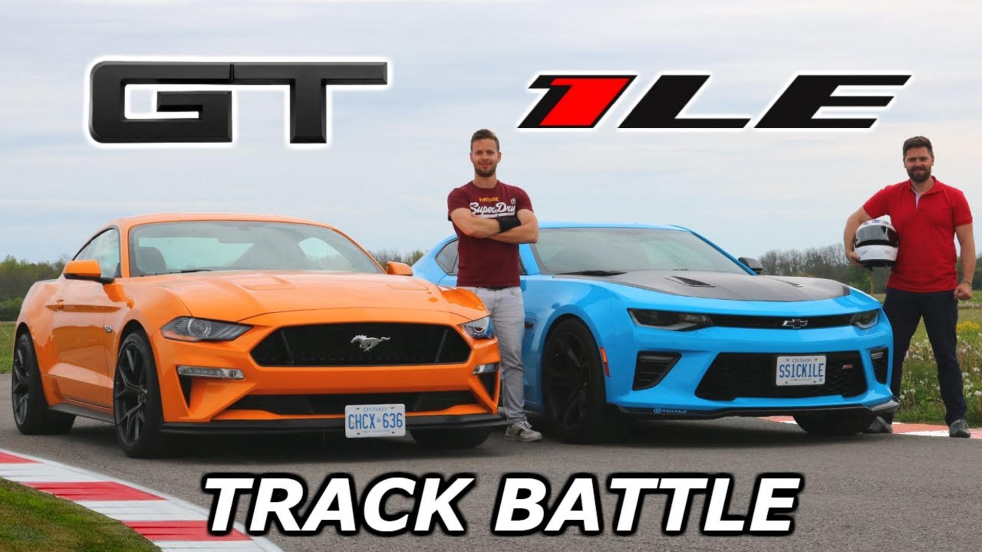 Mustang GT PP2 vs Camaro SS 1LE