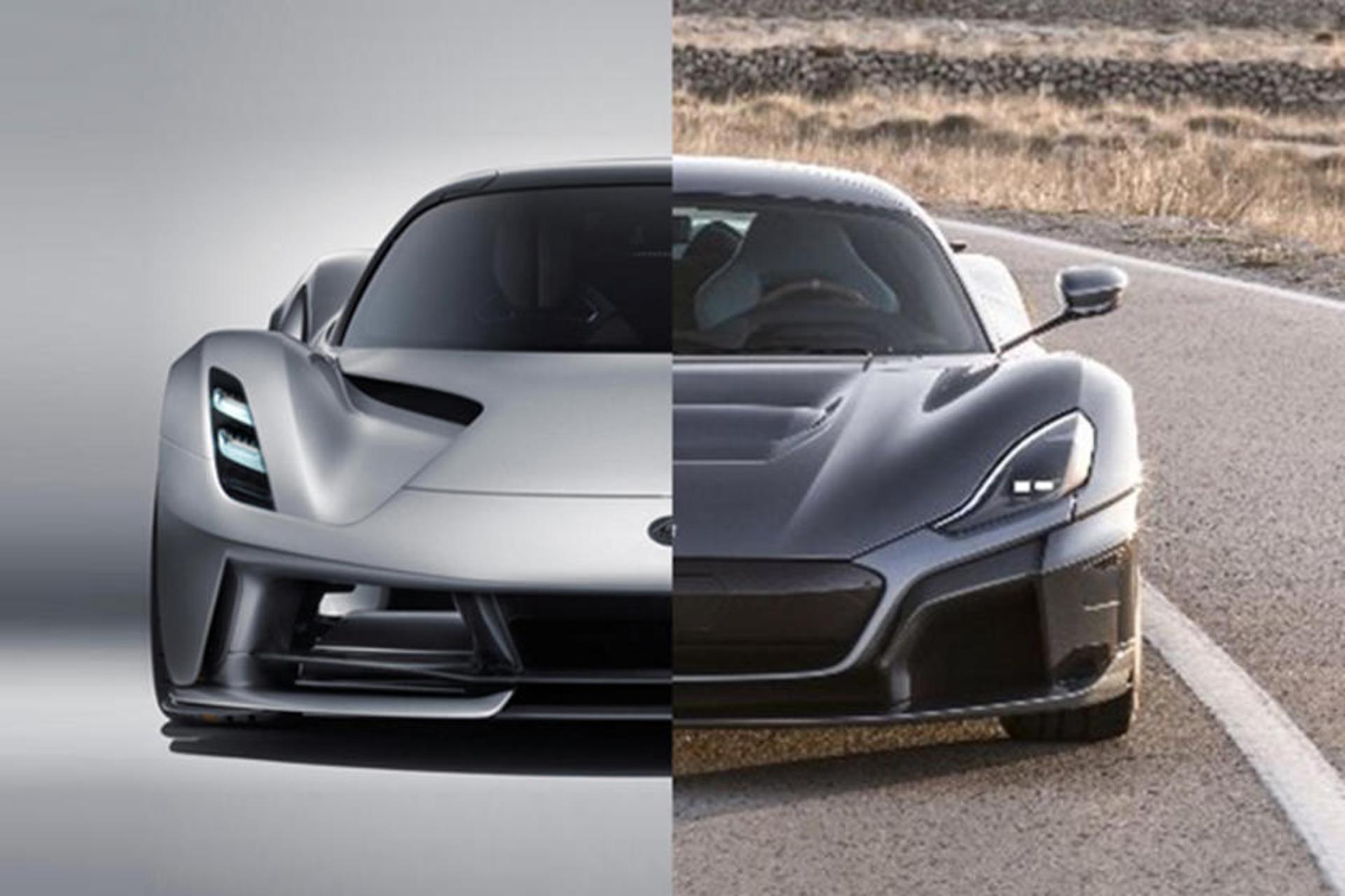 Lotus Evija Vs Rimac C_Two
