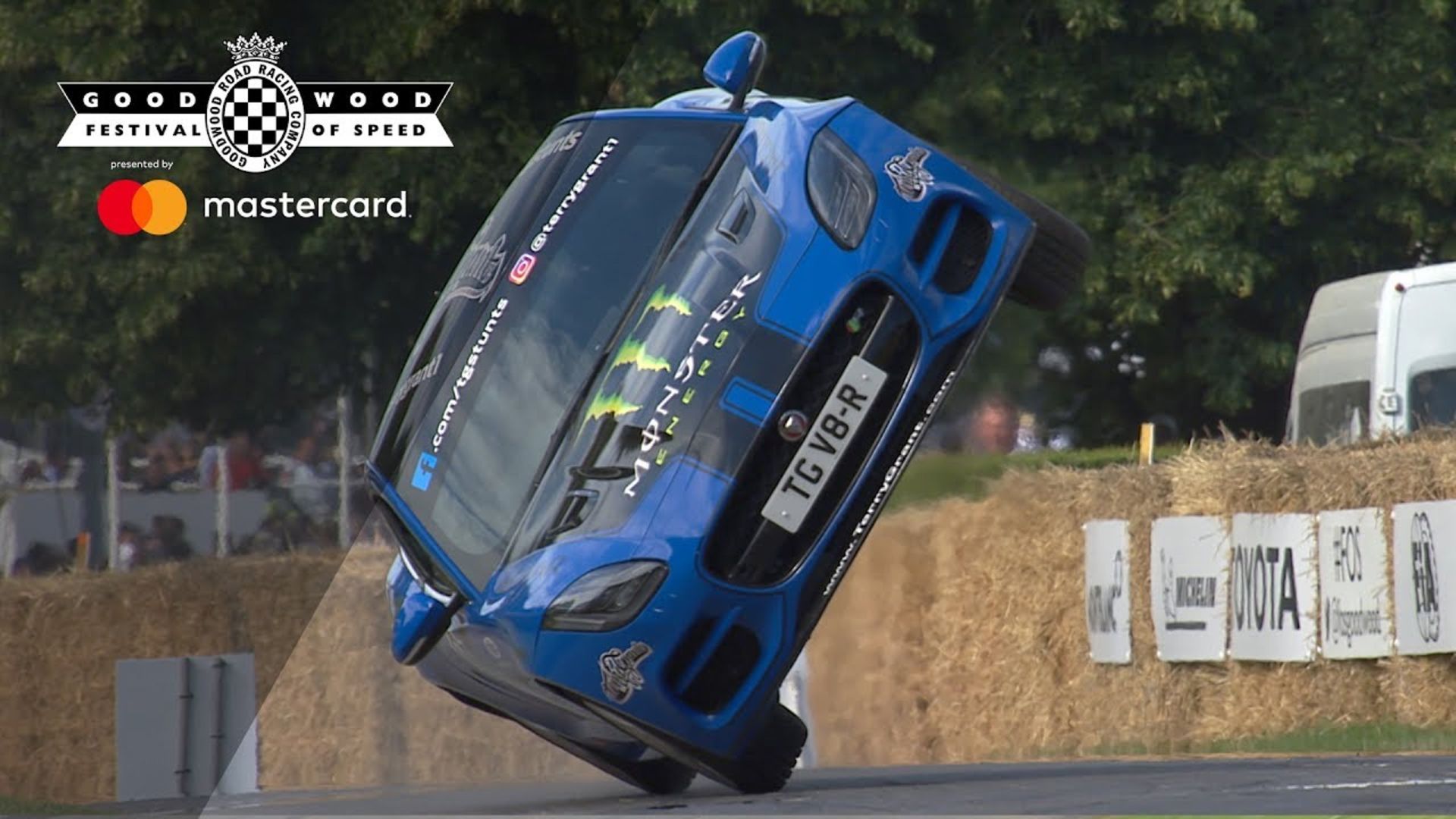 Terry Grant's two-wheeled F-Type hillclimb