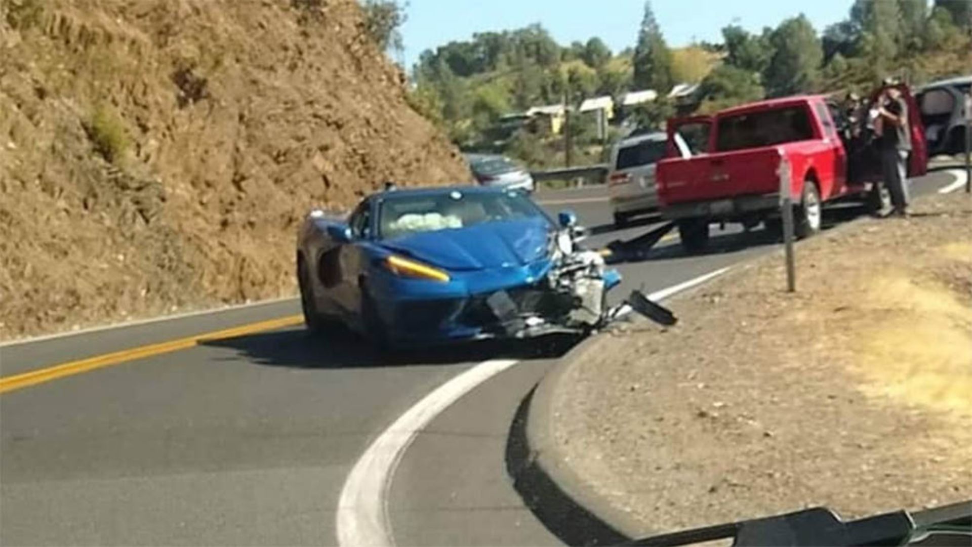 First Public Corvette C8 Crash