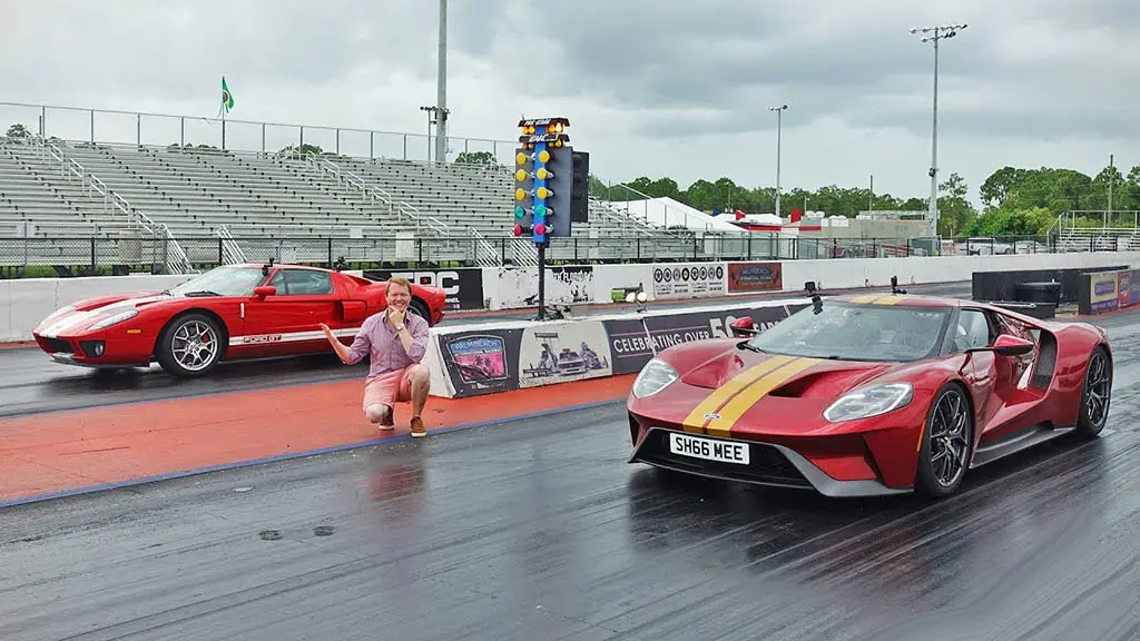 New Ford GT vs 2005 Heffner GT700