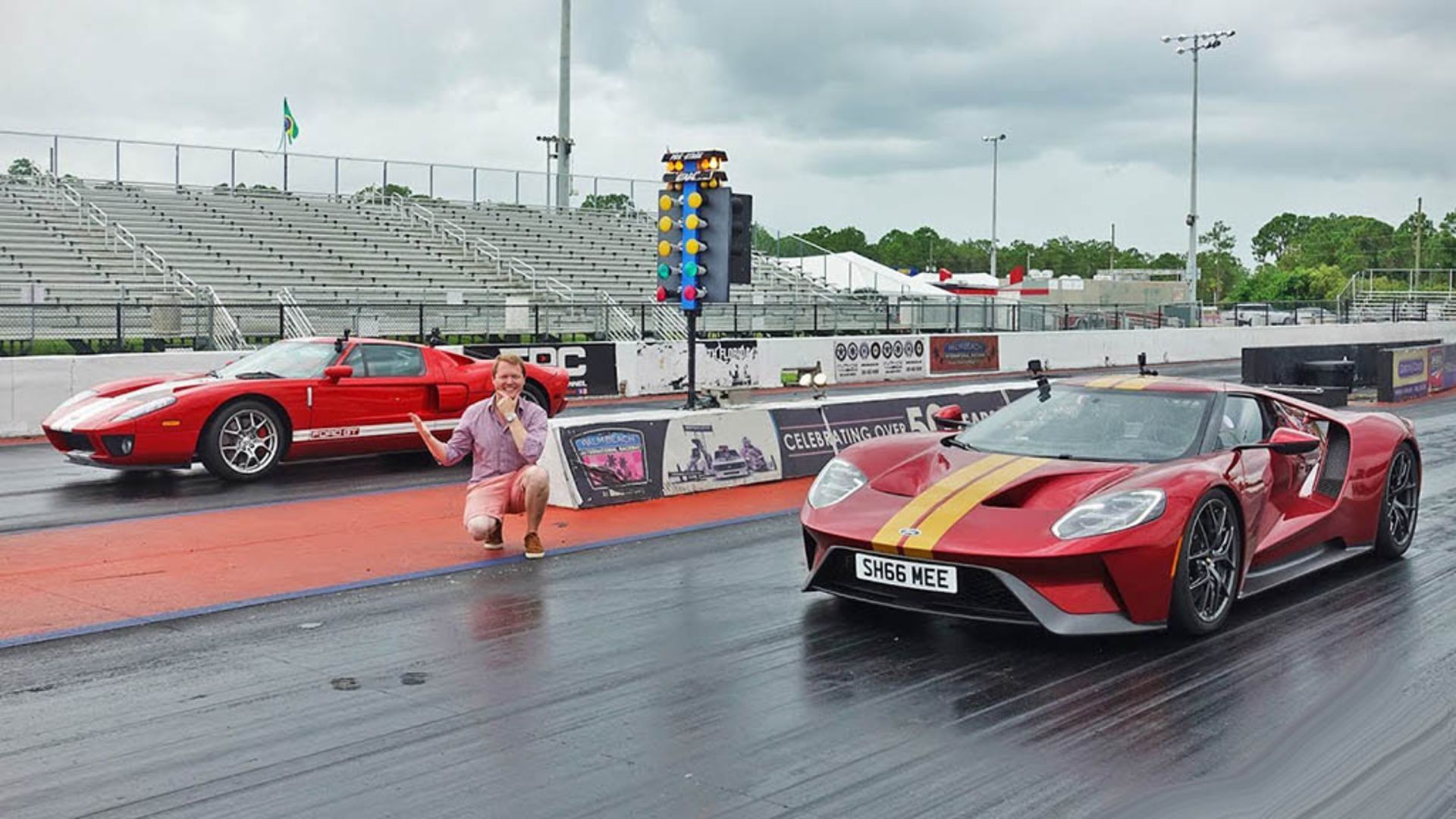 New Ford GT vs 2005 Heffner GT700