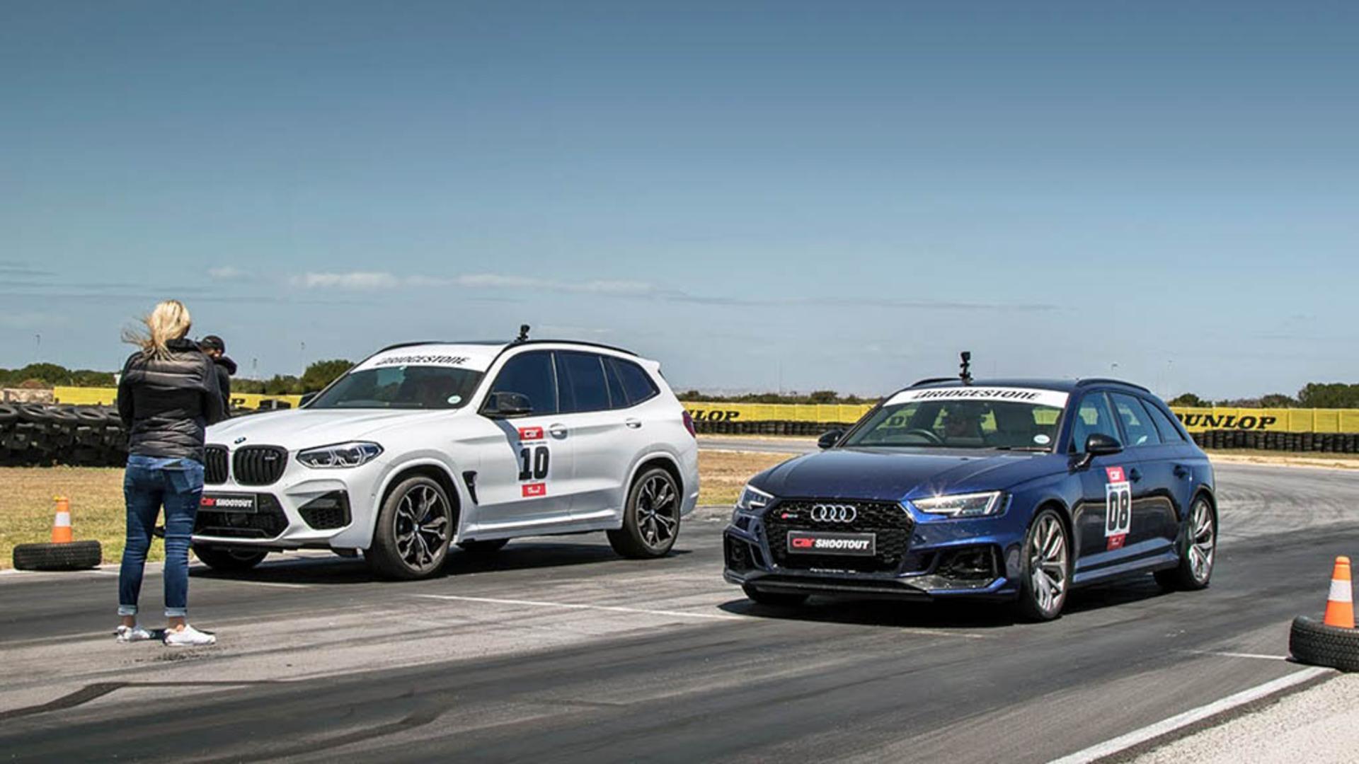 Audi RS4 Avant BMW X3 M Competition