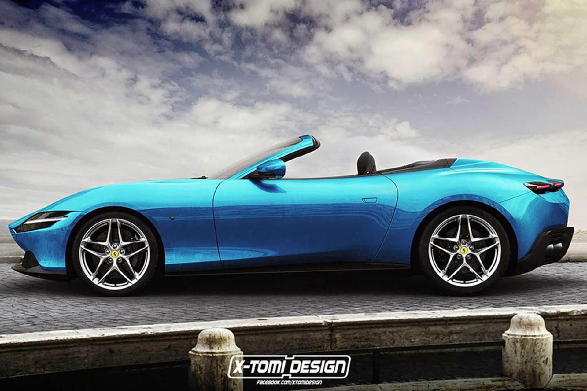 Ferrari Roma rendering 1
