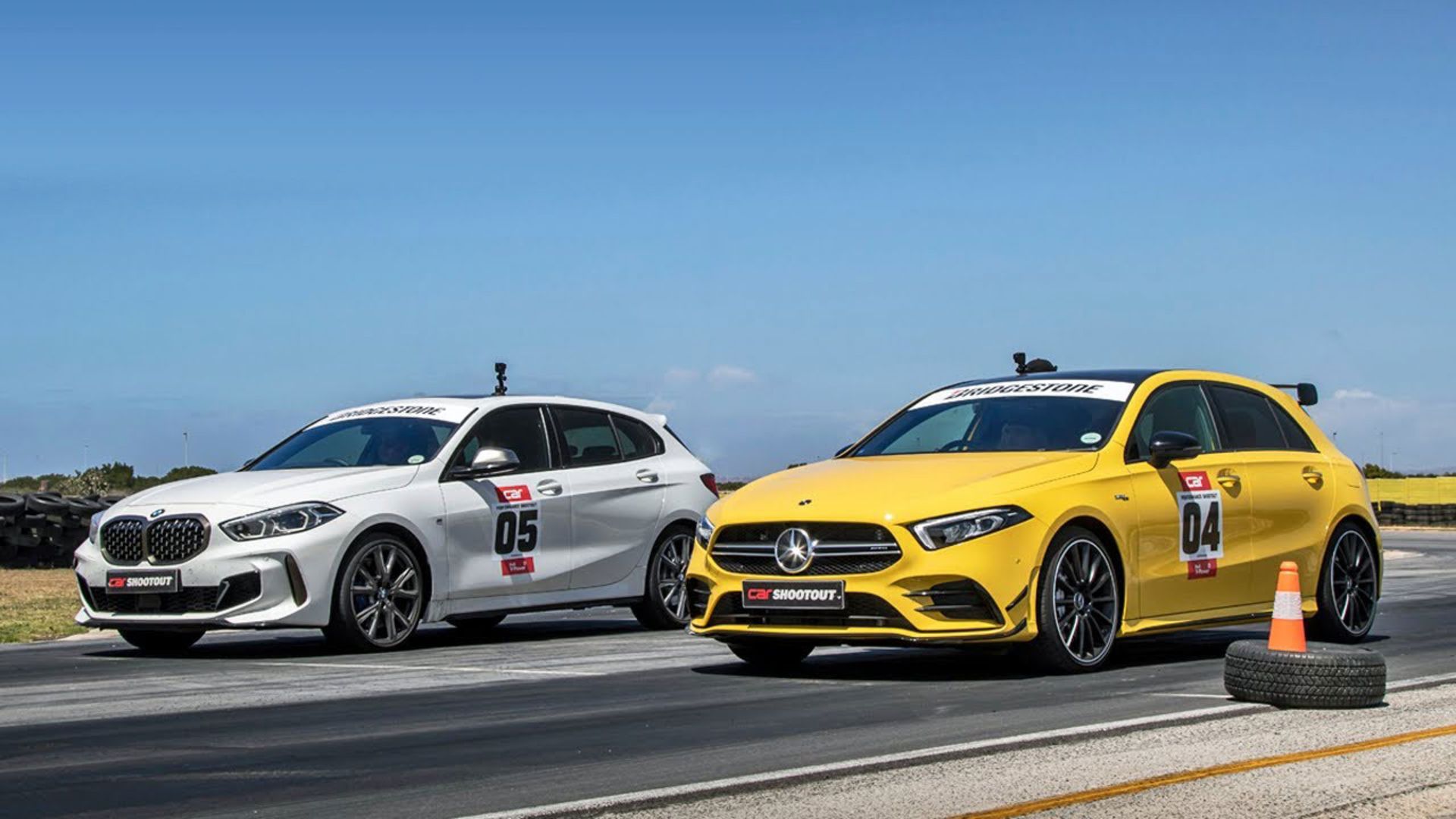 DRAG-RACE-BMW-M135i-xDrive-vs-Mercedes-AMG-A35-4Matic