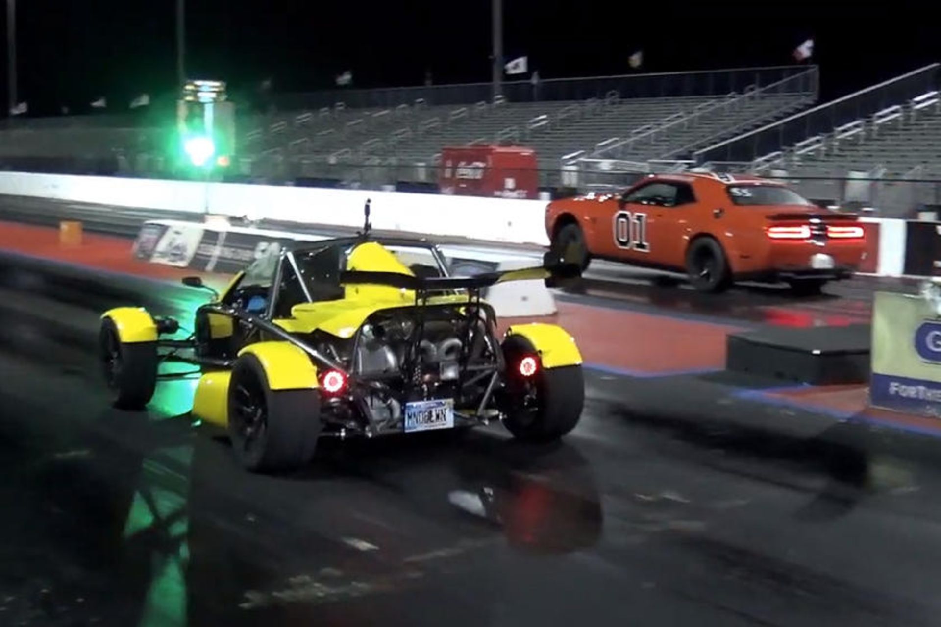 Dodge Demon Destroy An Ariel Atom