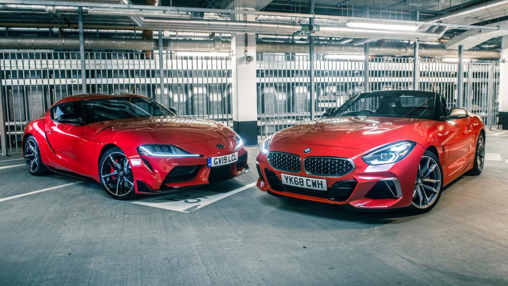 Toyota Supra Vs BMW Z4 1