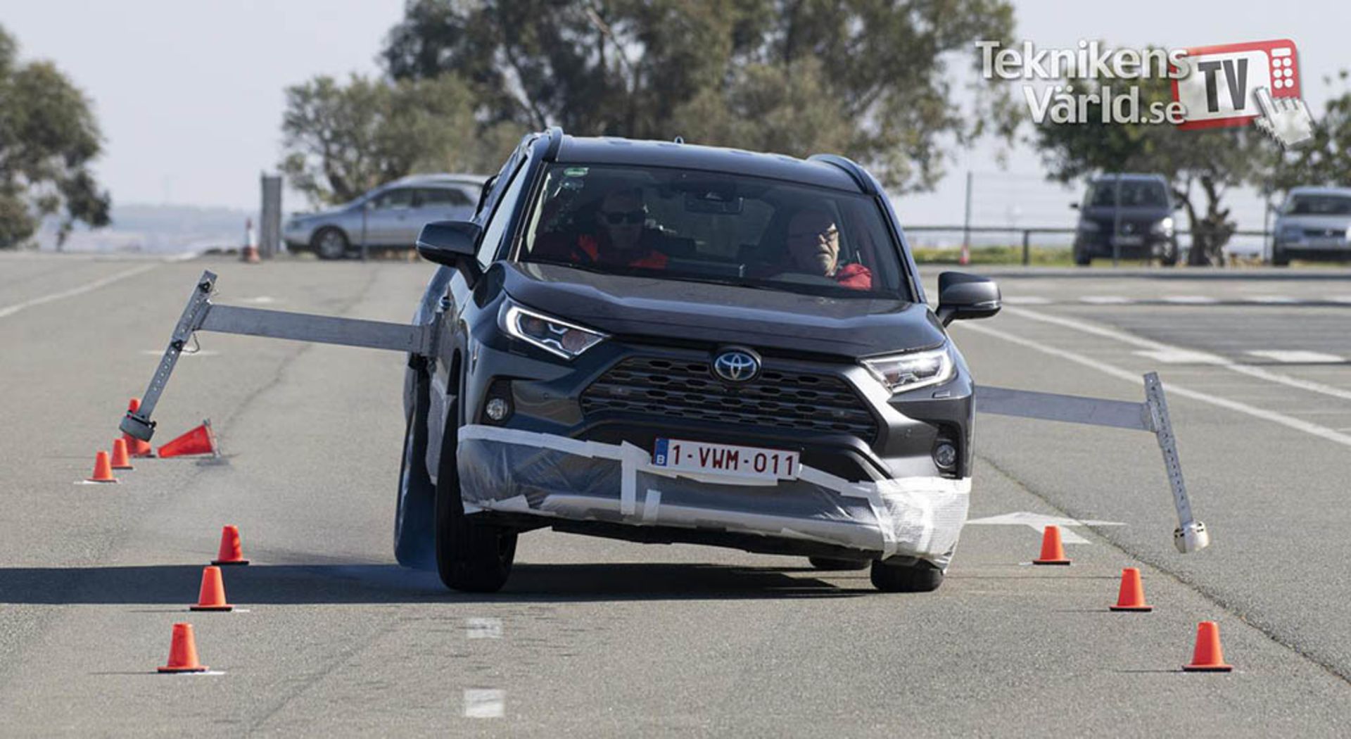 Toyota RAV4 Hybrid 2020 älgtest