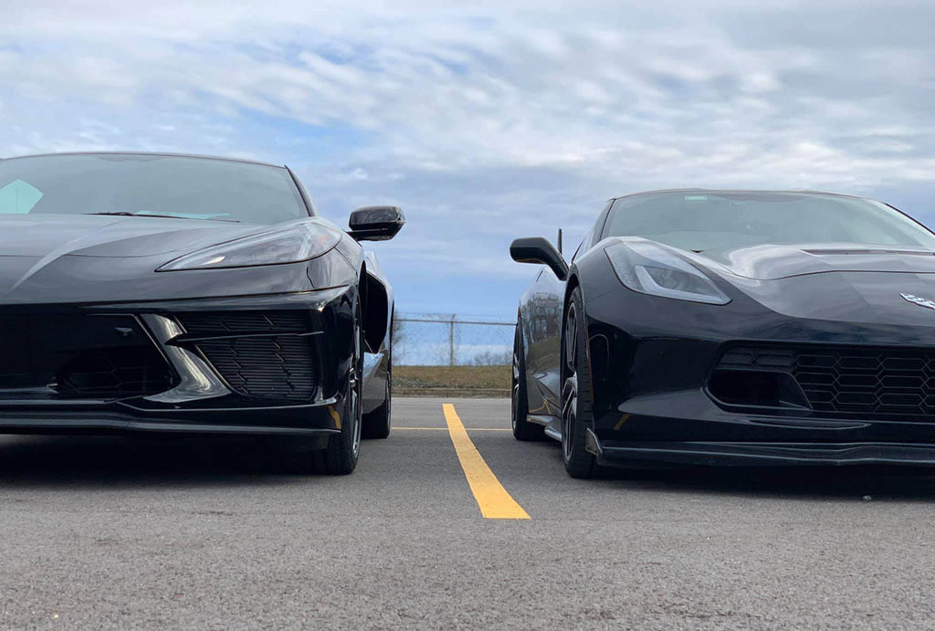 corvette-black-c7-c8-together-1