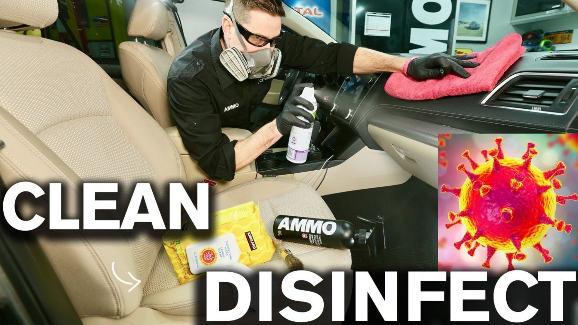 Clean And Disinfect Your Car