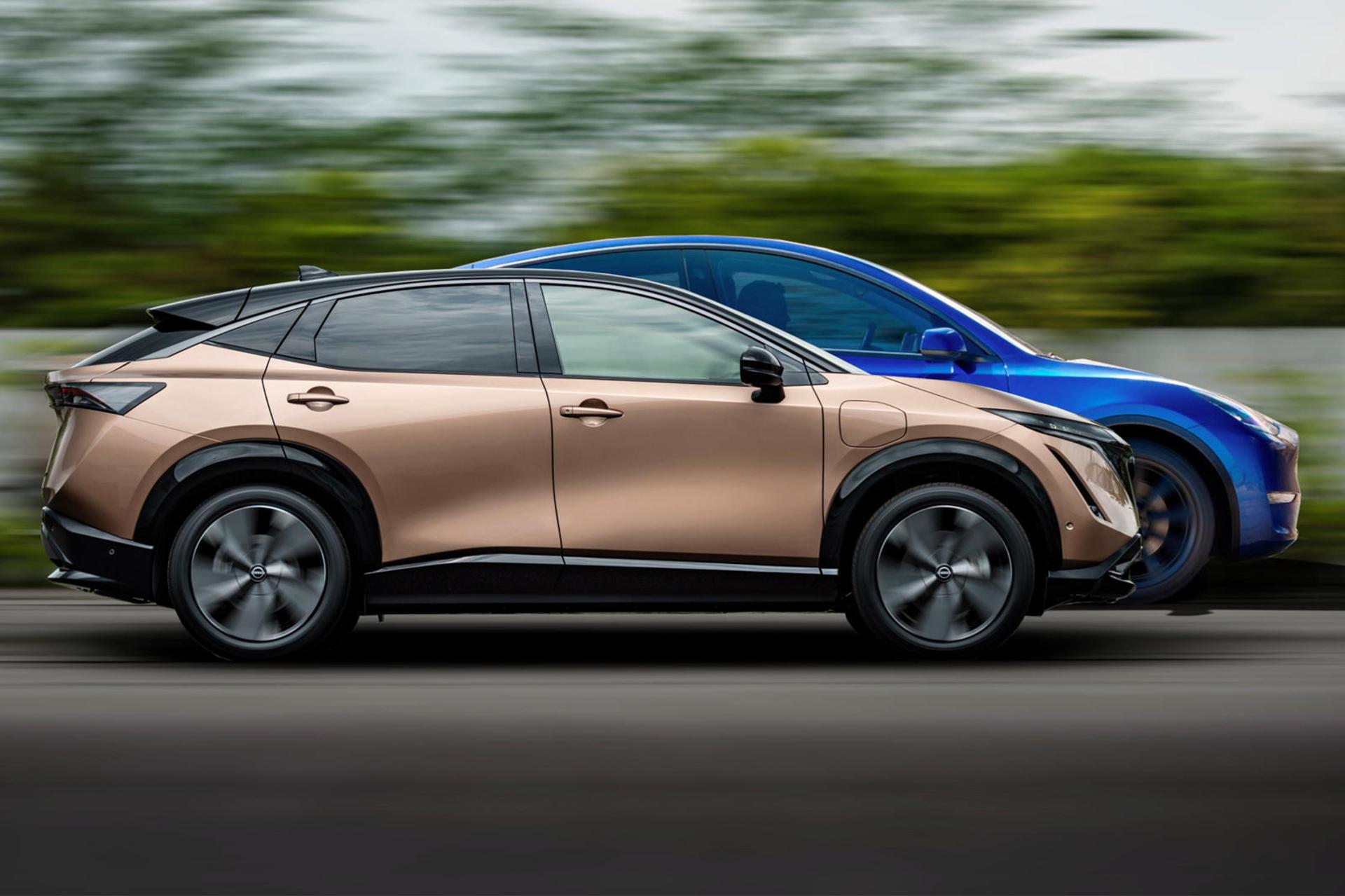 Nissan Ariya Vs Tesla Model Y