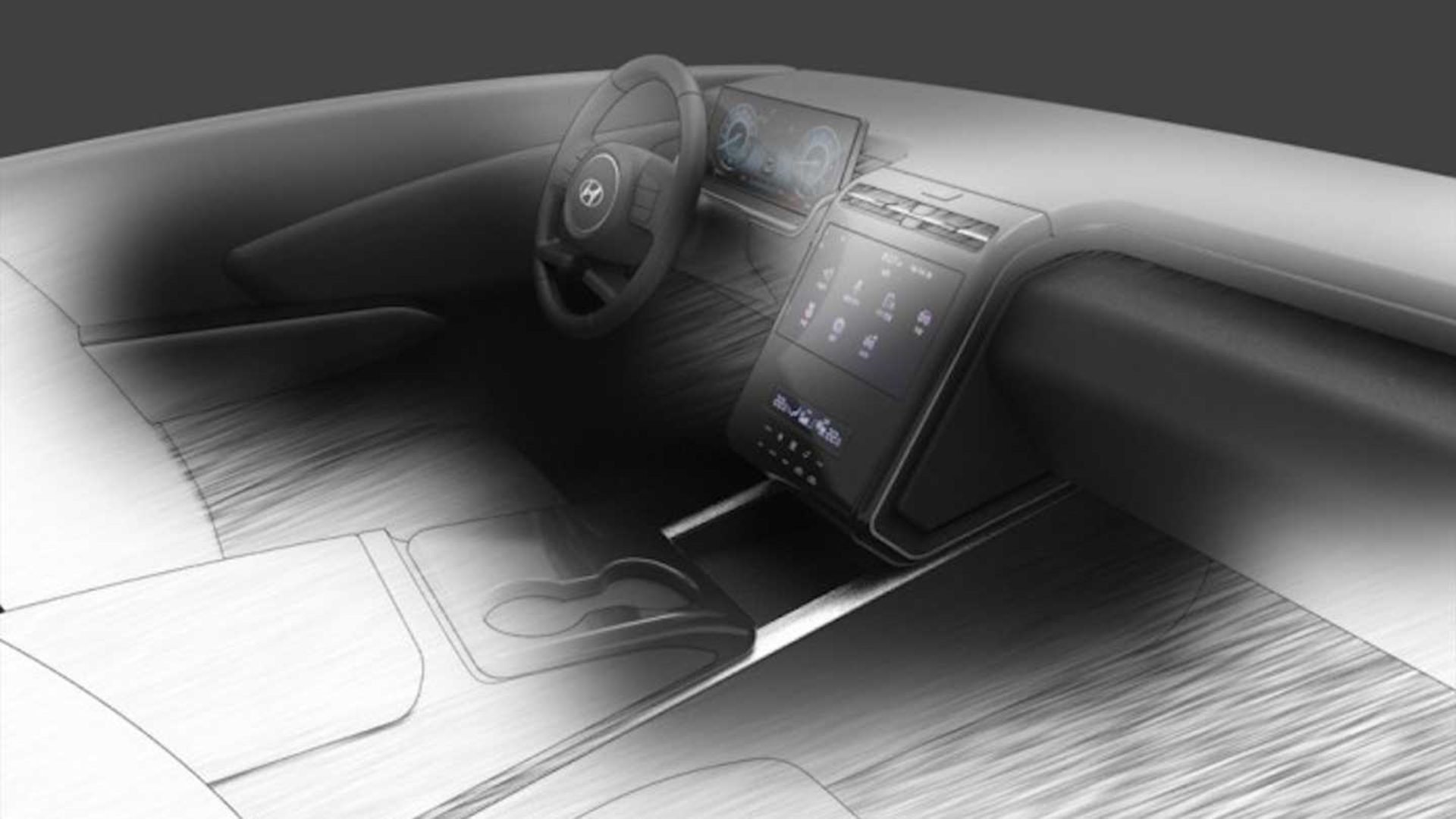 new-hyundai-tucson-interior-sketch