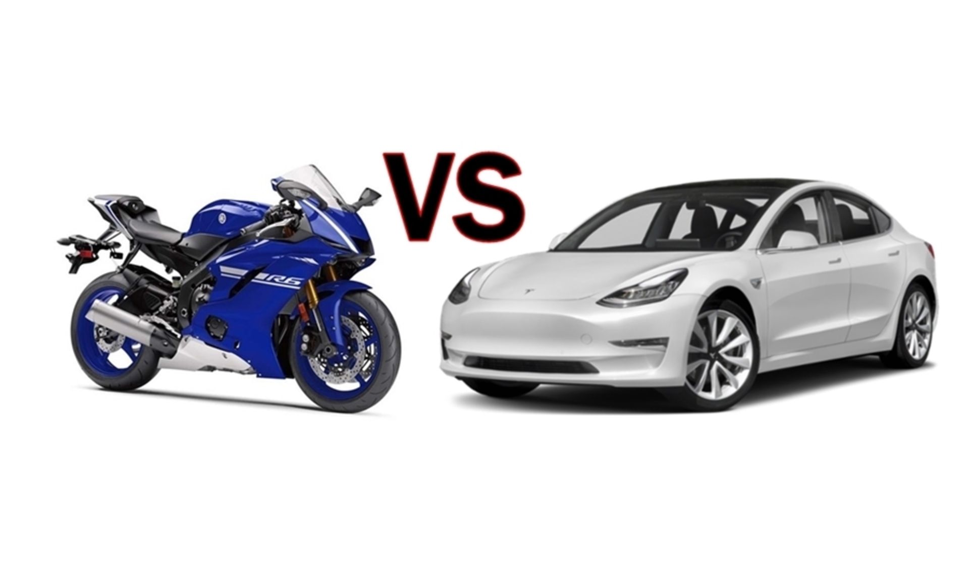 Tesla Model 3 Performance vs R6