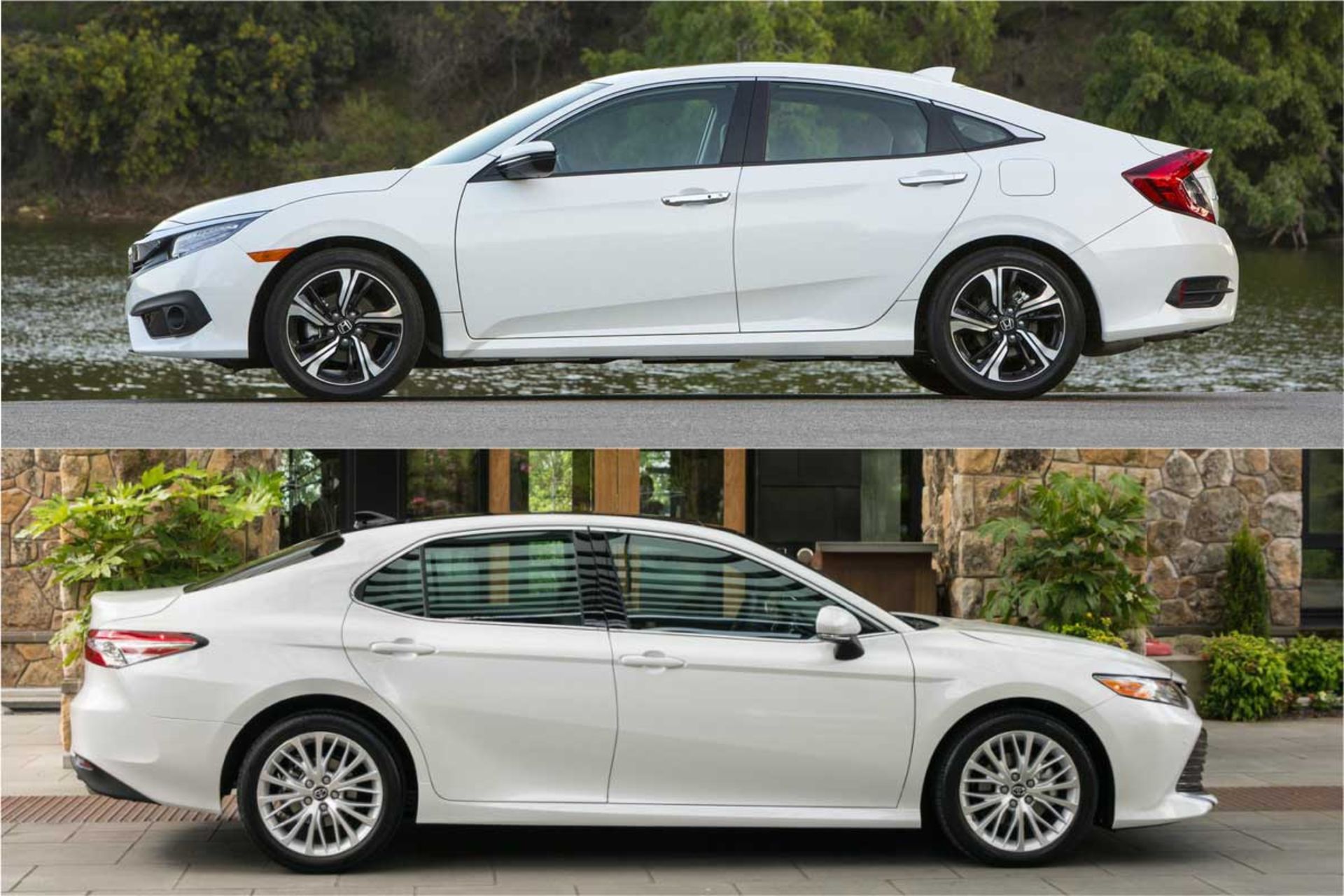 Honda-Civic-Toyota-Camry