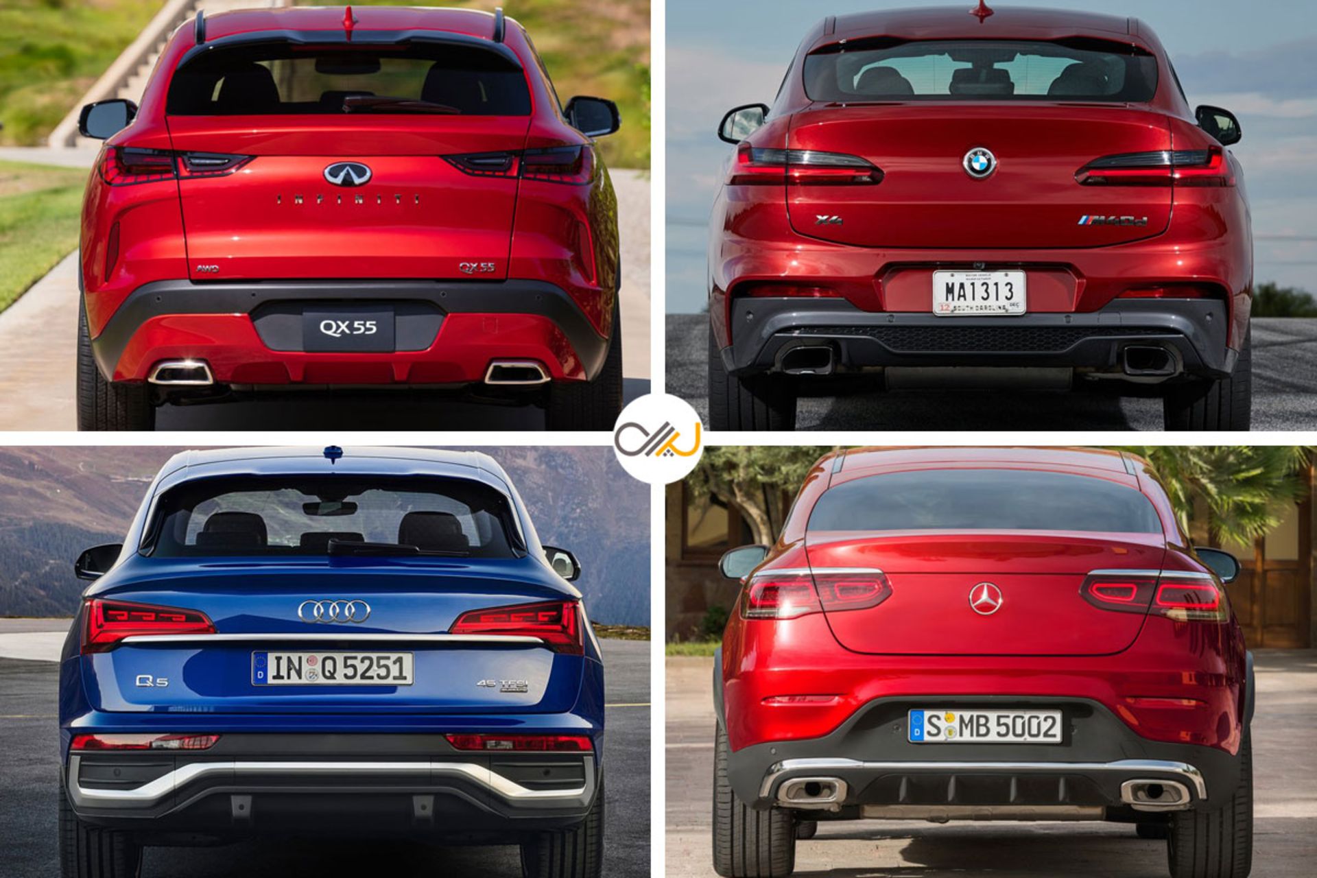 Audi-BMW-Mercedes-Infiniti