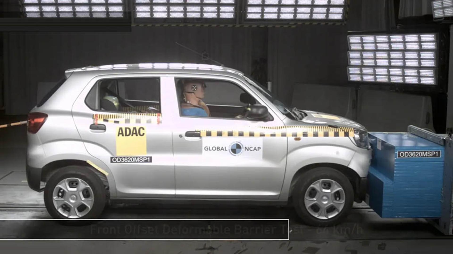 Maruti Suzuki S-Presso Global NCAP Crash Test