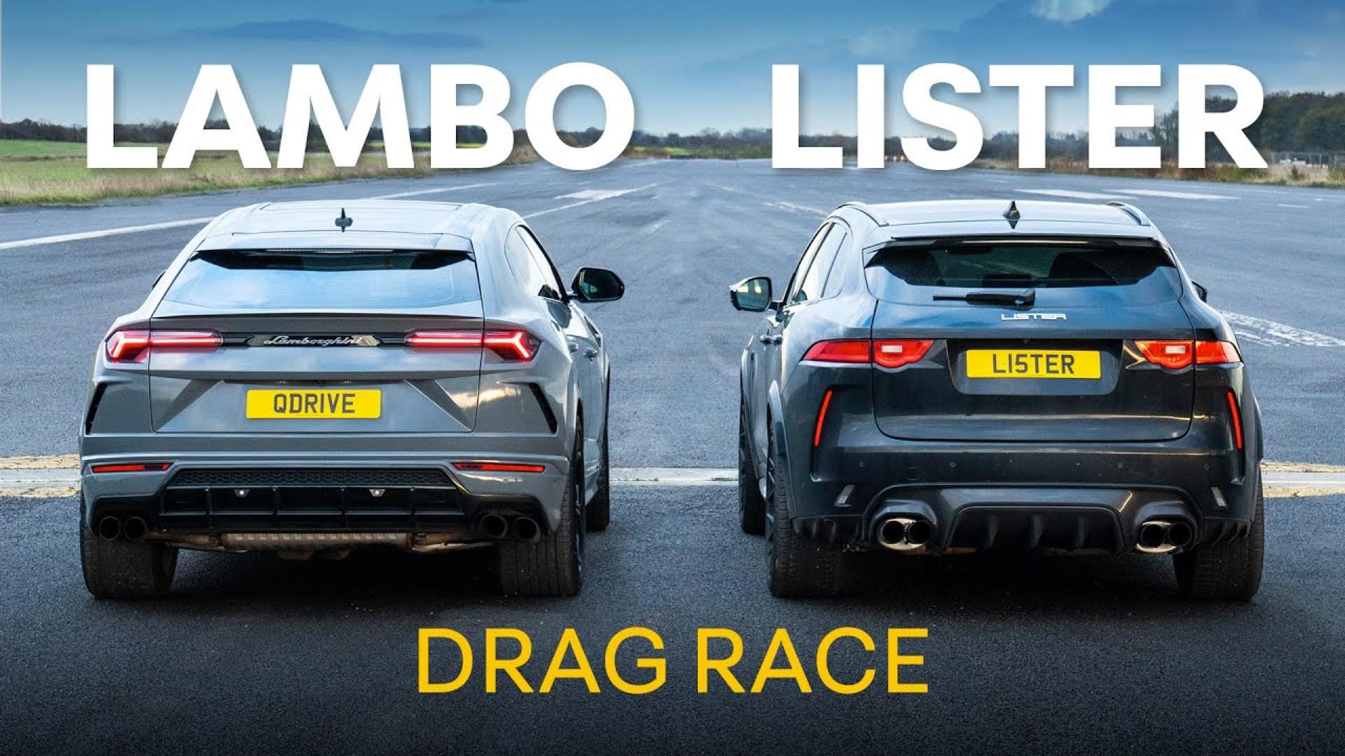 Lamborghini Urus vs 666hp Lister Stealth