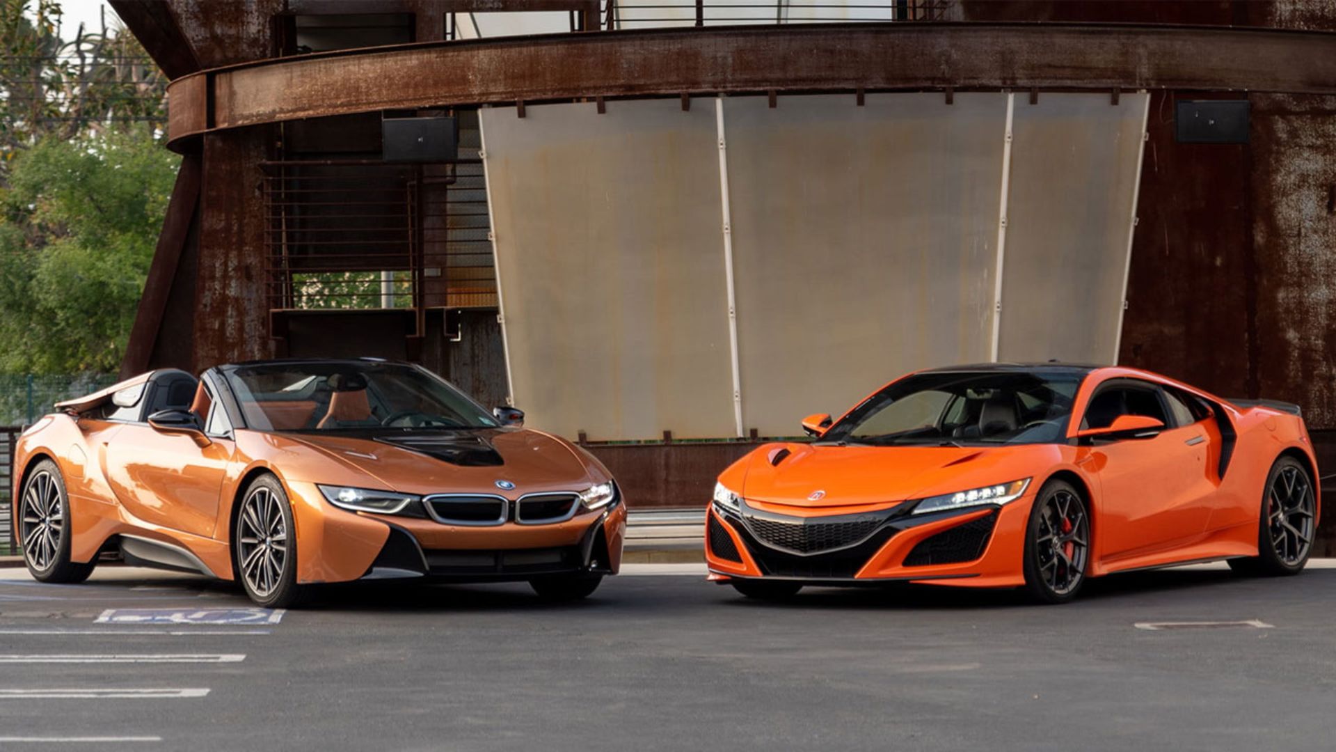Acura-NSX-BMW-i8