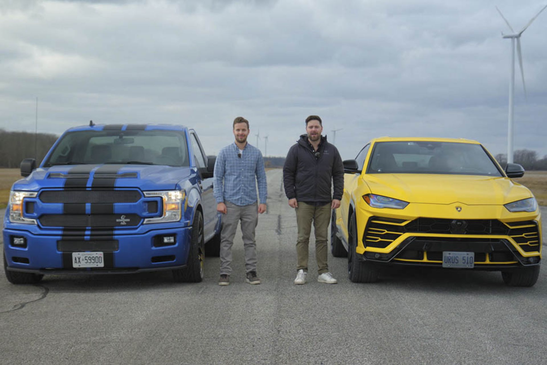 Lamborghini Urus Vs. F-150 Shelby Super Snake