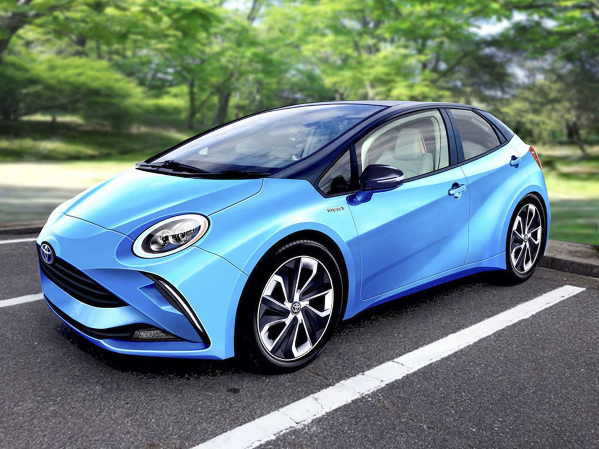 Prius rendering 1