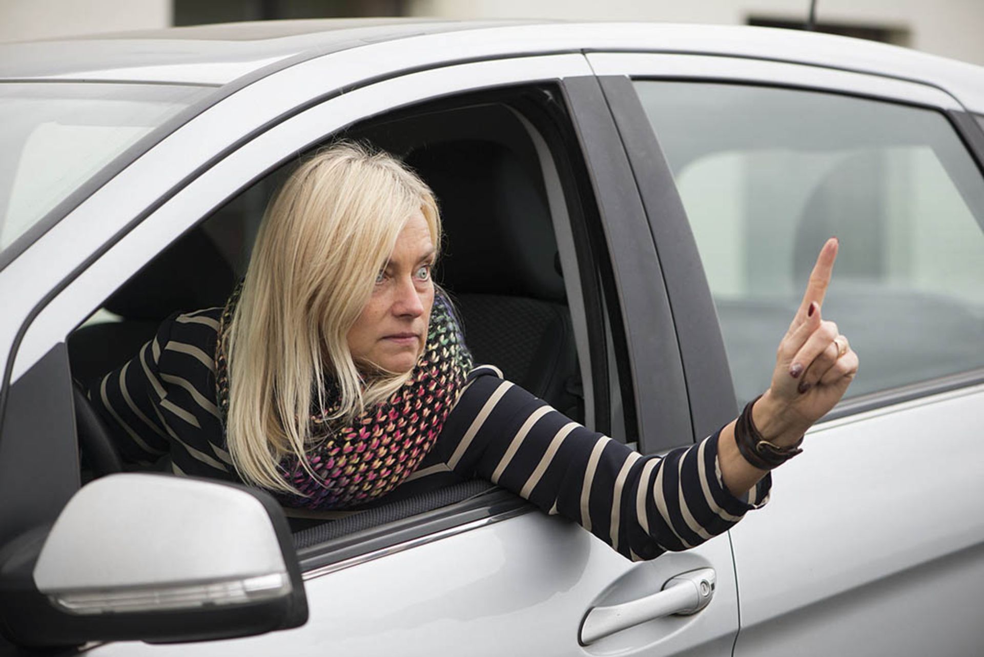 angry driver