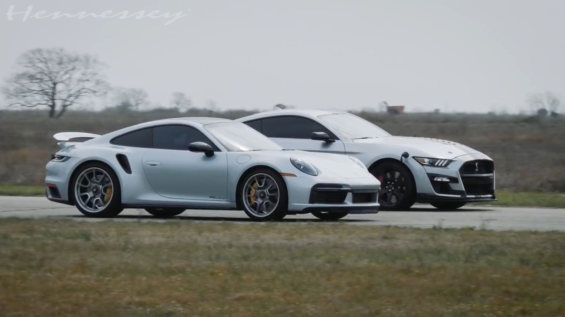 2021 911 Turbo S vs 1000 HP GT500 3