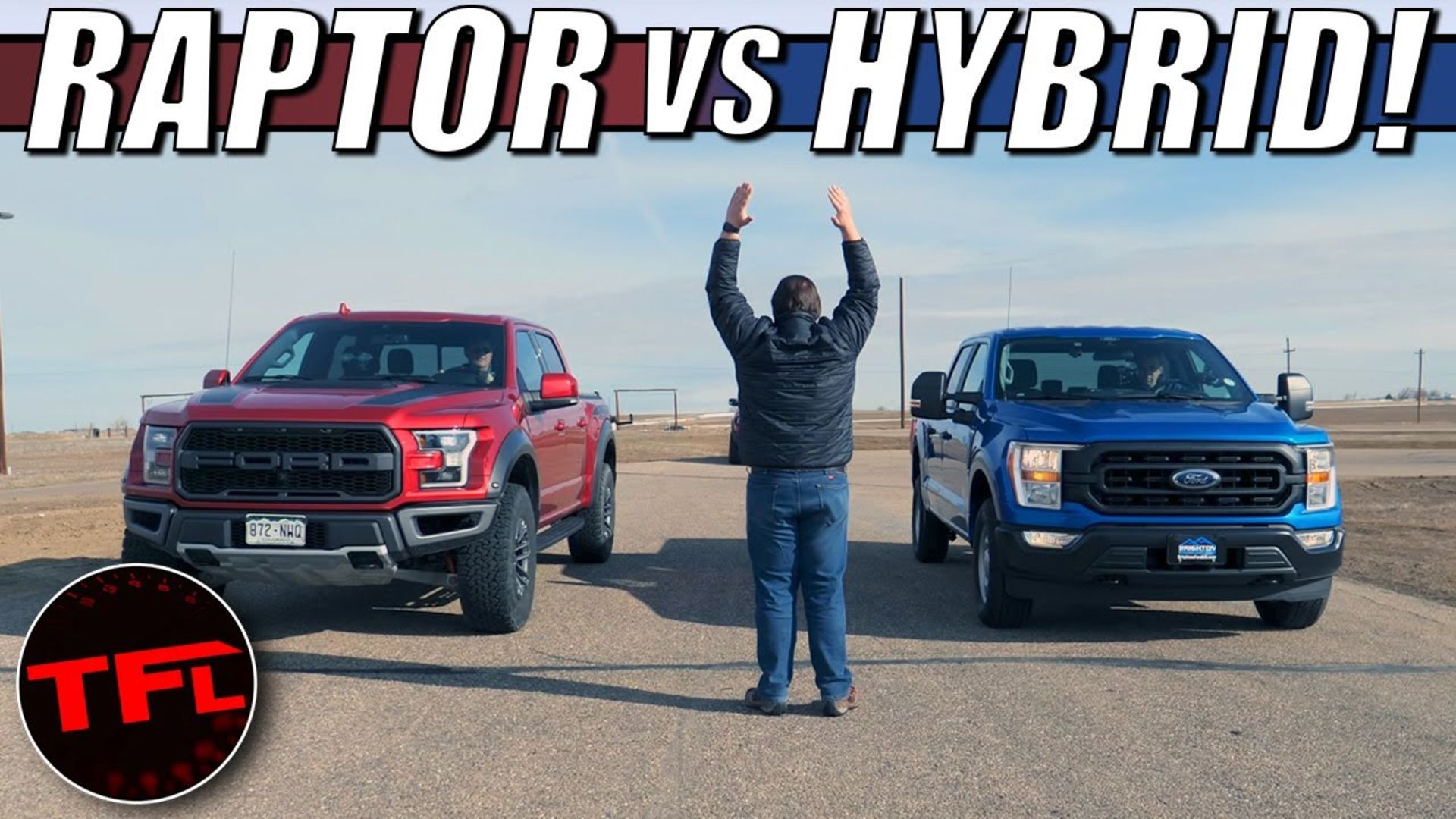 Ford F-150 Drag Race Pits Old Raptor Against New Hybrid