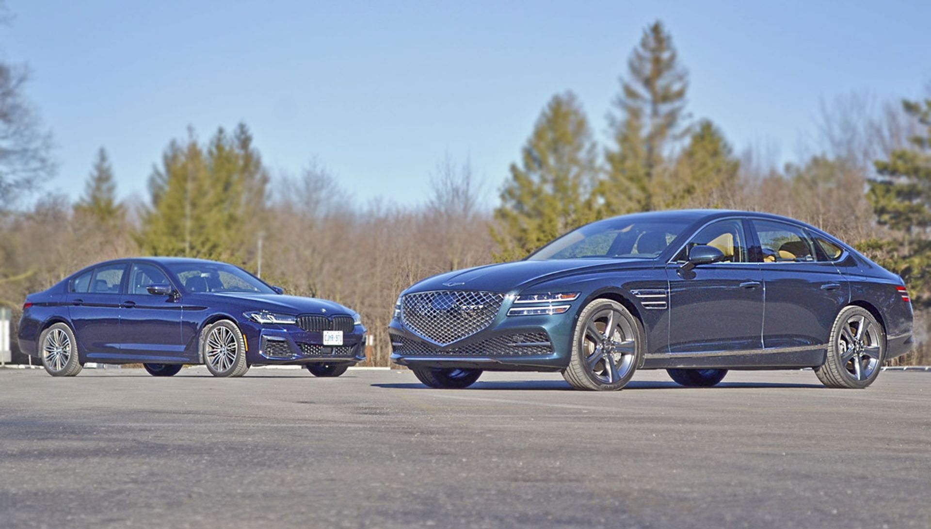 2021-Genesis-G80-35T-vs-2021-BMW-540i-Comparison-05
