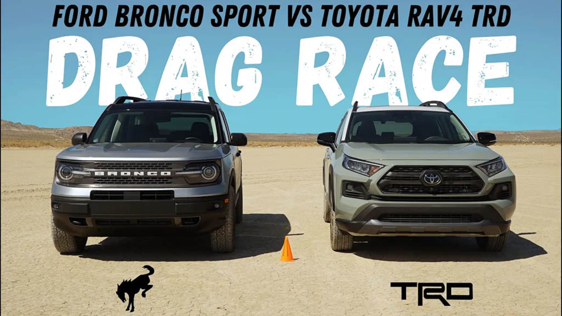 Ford Bronco Sport Vs Toyota RAV4 TRD Off-Road