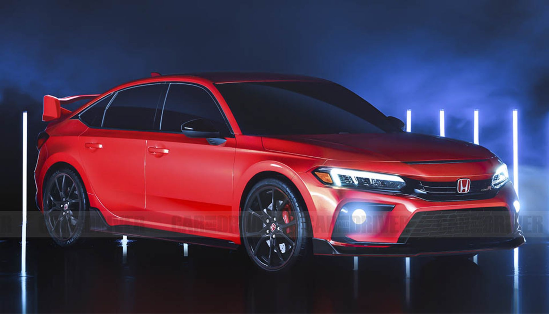2022 Civic type r rendering