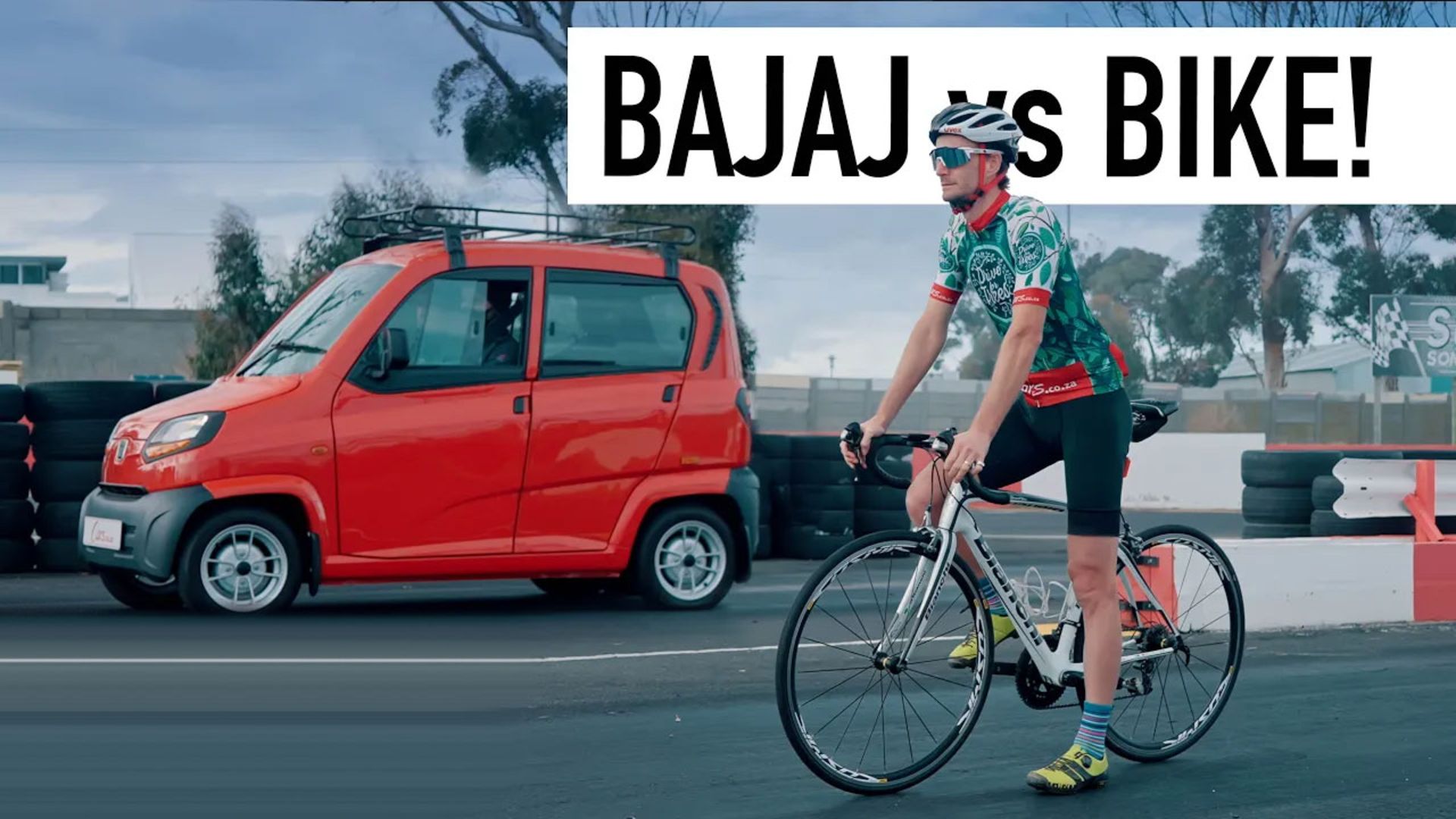 New-Bajaj-Qute-vs-Bicycle