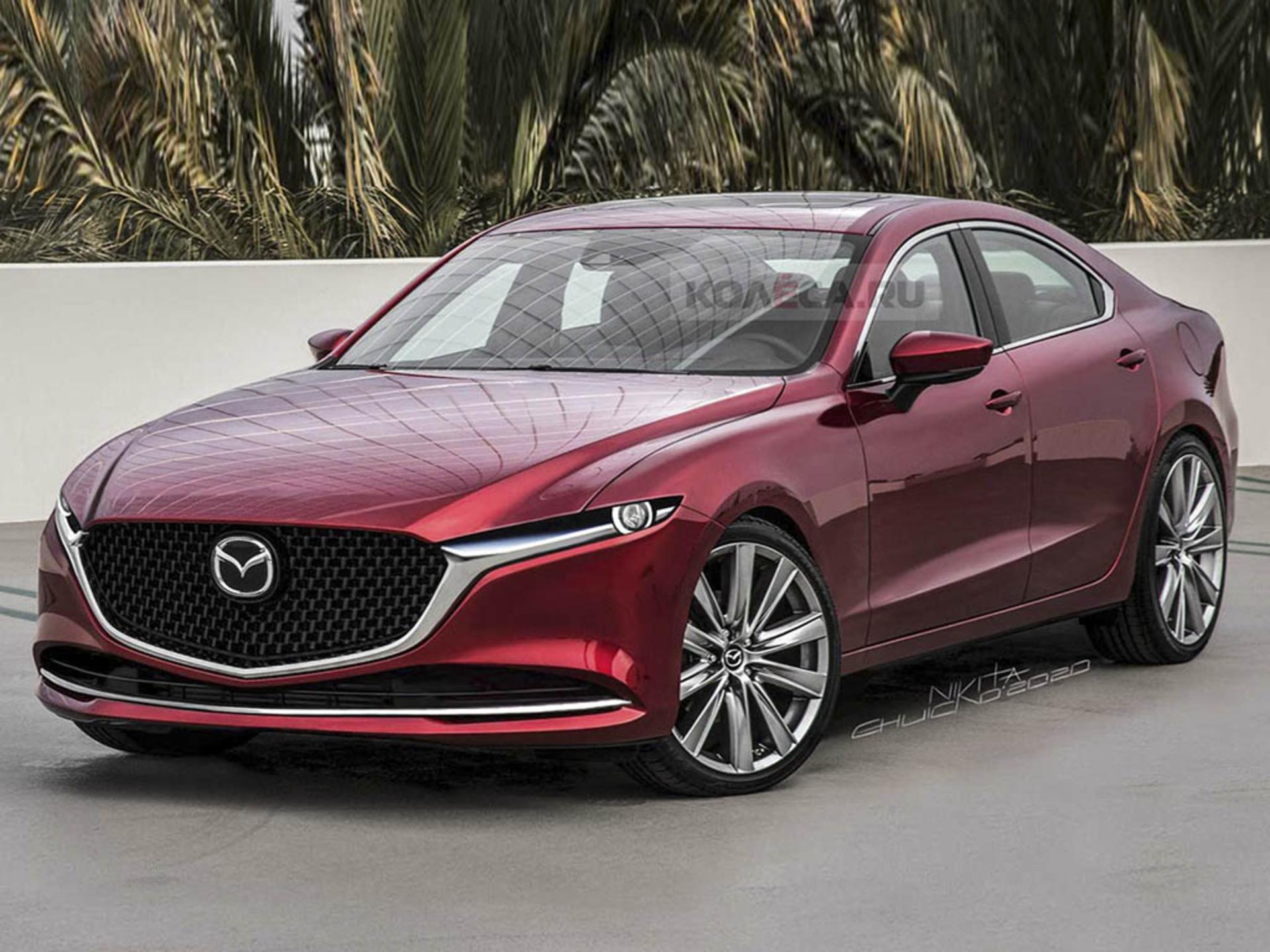 mazda 6 rendering