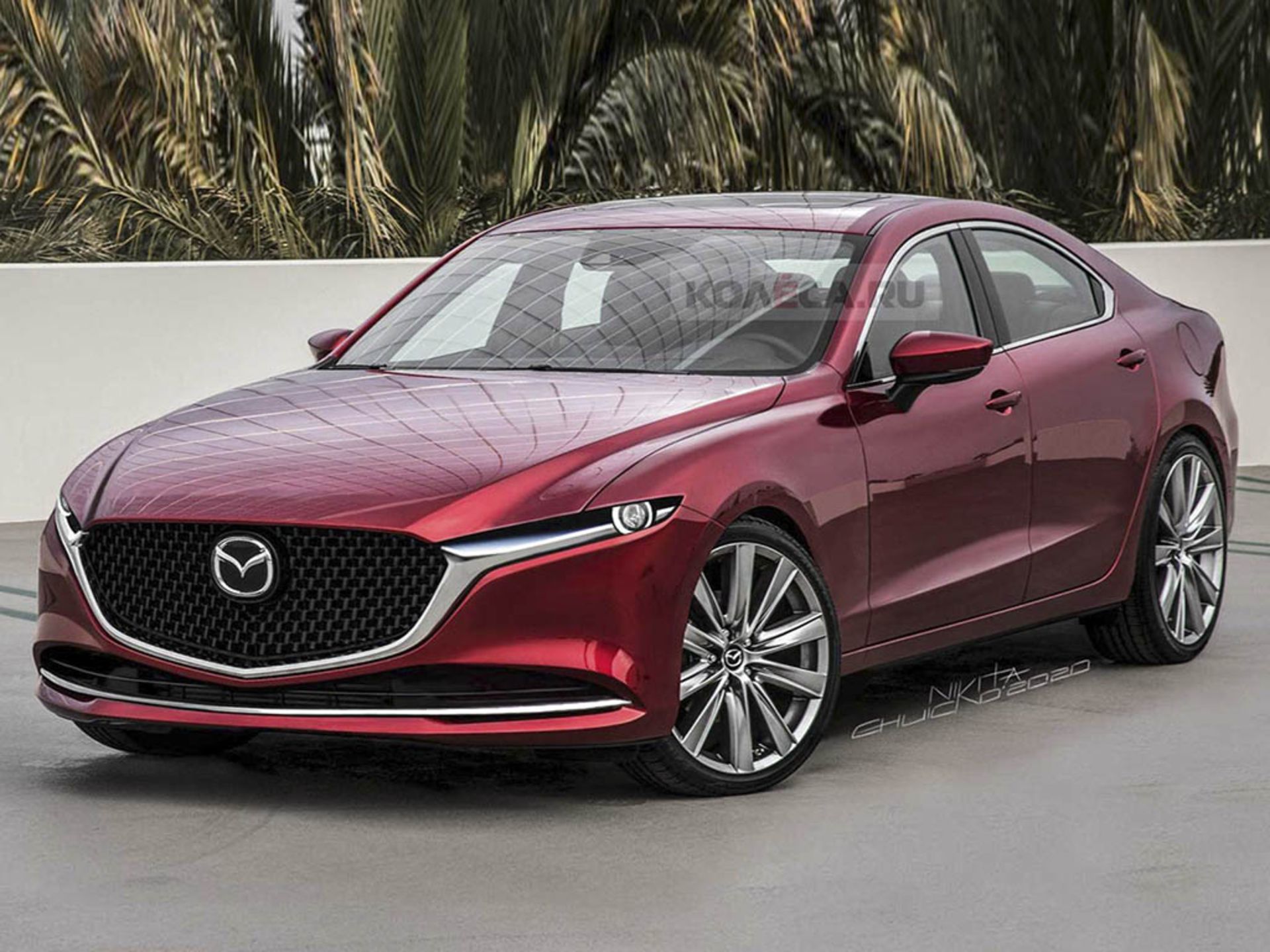 mazda 6 rendering