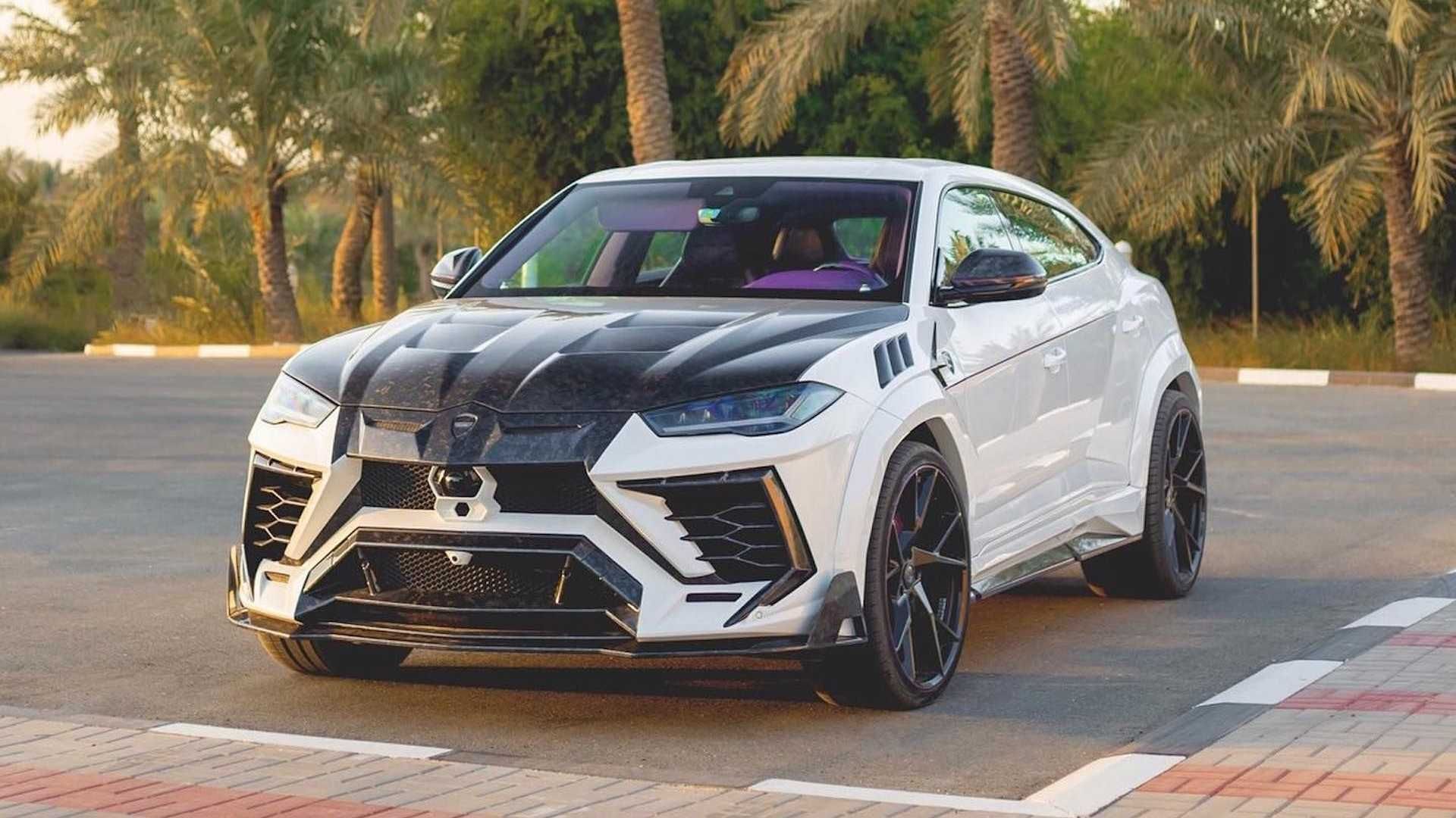 Lamborghini Urus With Purple Cabin By Mansory 6