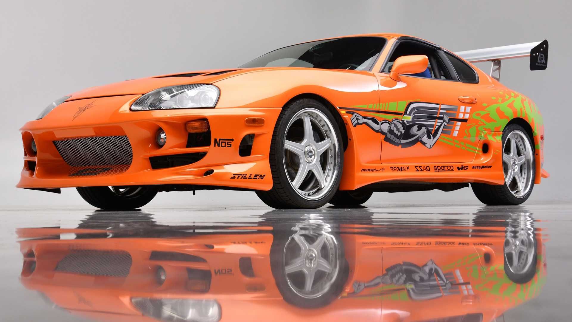 the-fast-and-the-furious-toyota-supra-auction-three-quarters-low-angle