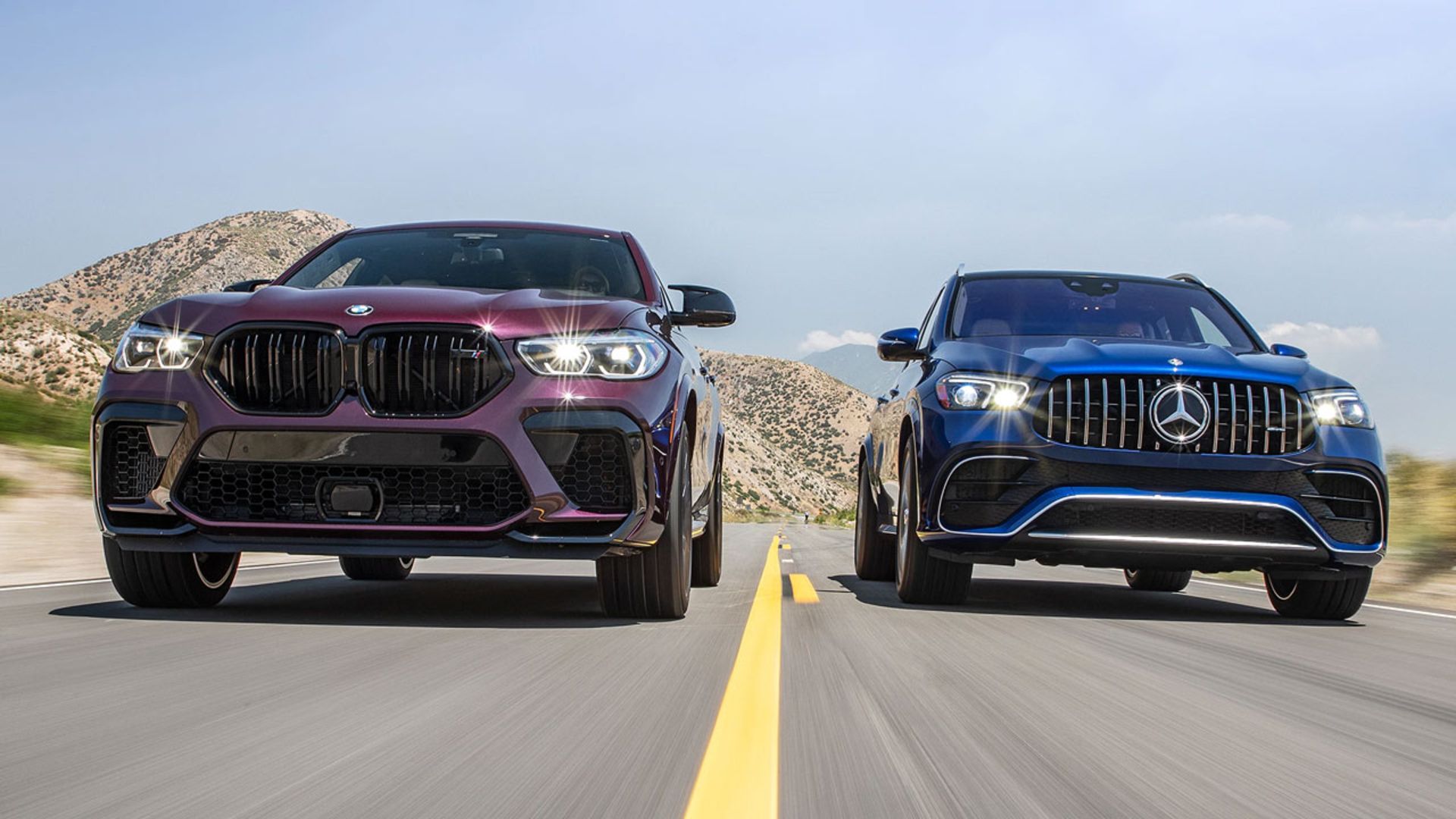 2020-BMW-X6-M-Competition-vs-2021-Mercedes-AMG-GLE-63S-4Matic-SUV-3