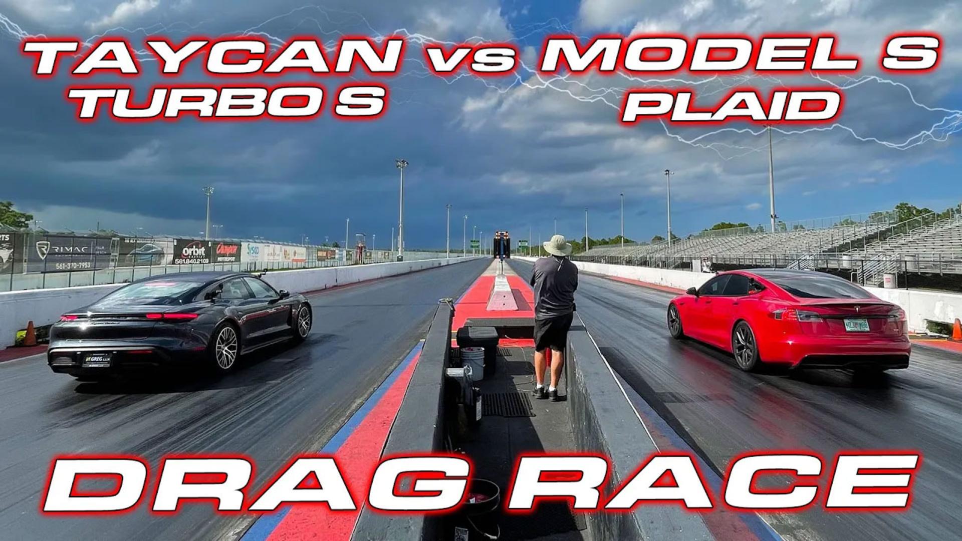 Tesla-Model-S-Plaid-Drag-Porsche-Taycan