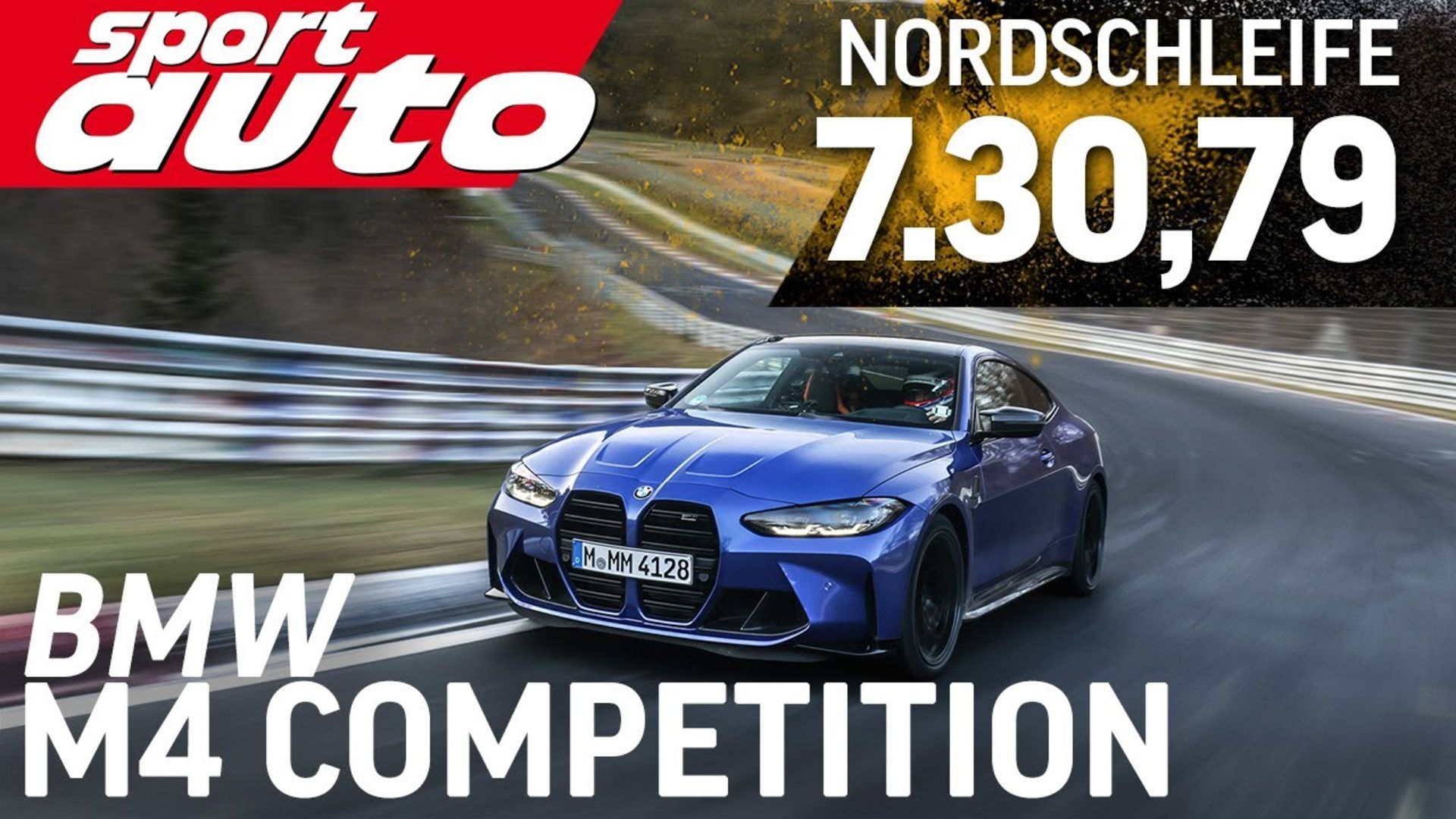 2021 BMW M4 Competition Lap The Nurburgring