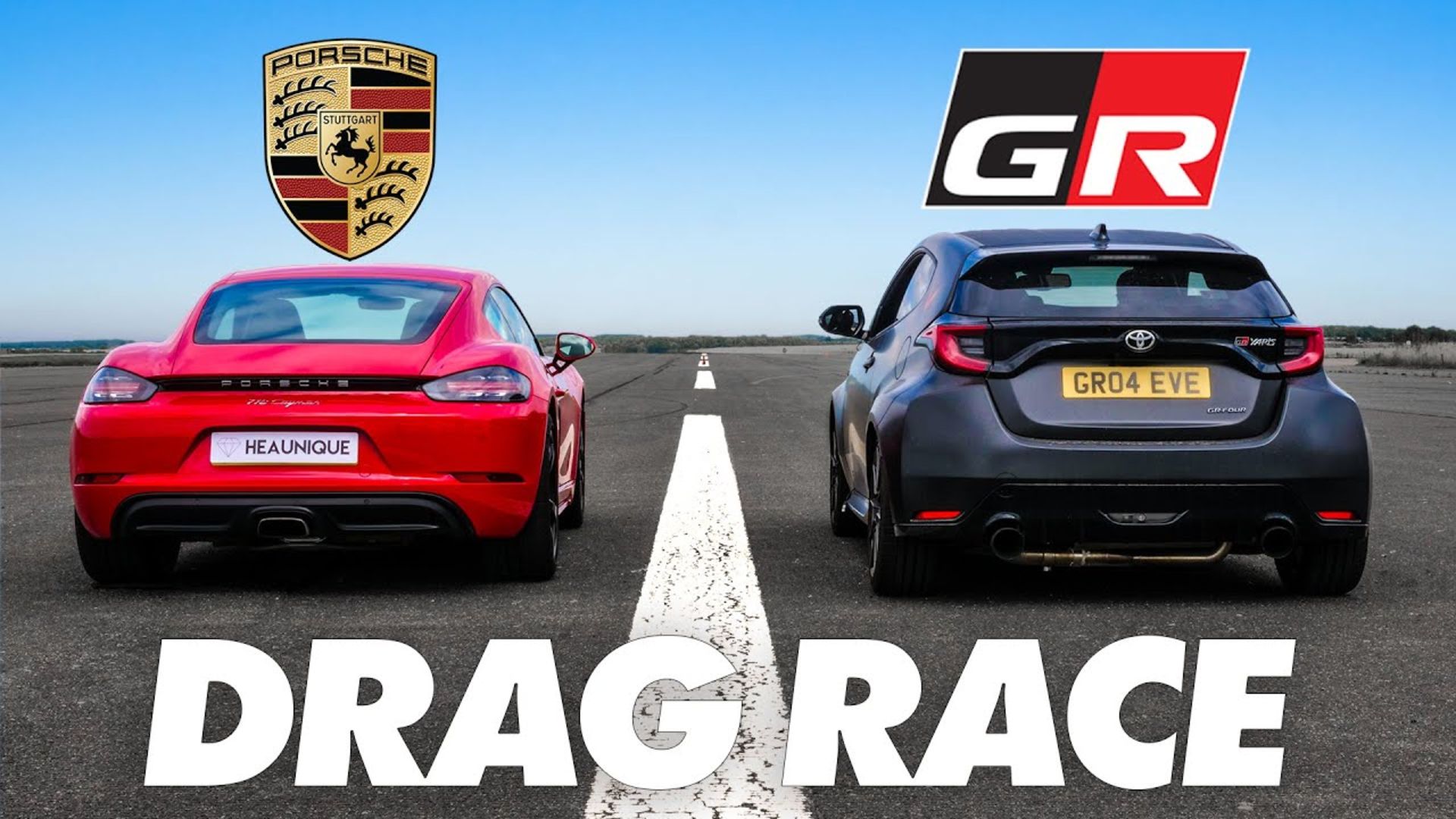 Toyota GR Yaris vs Porsche 718 Cayman